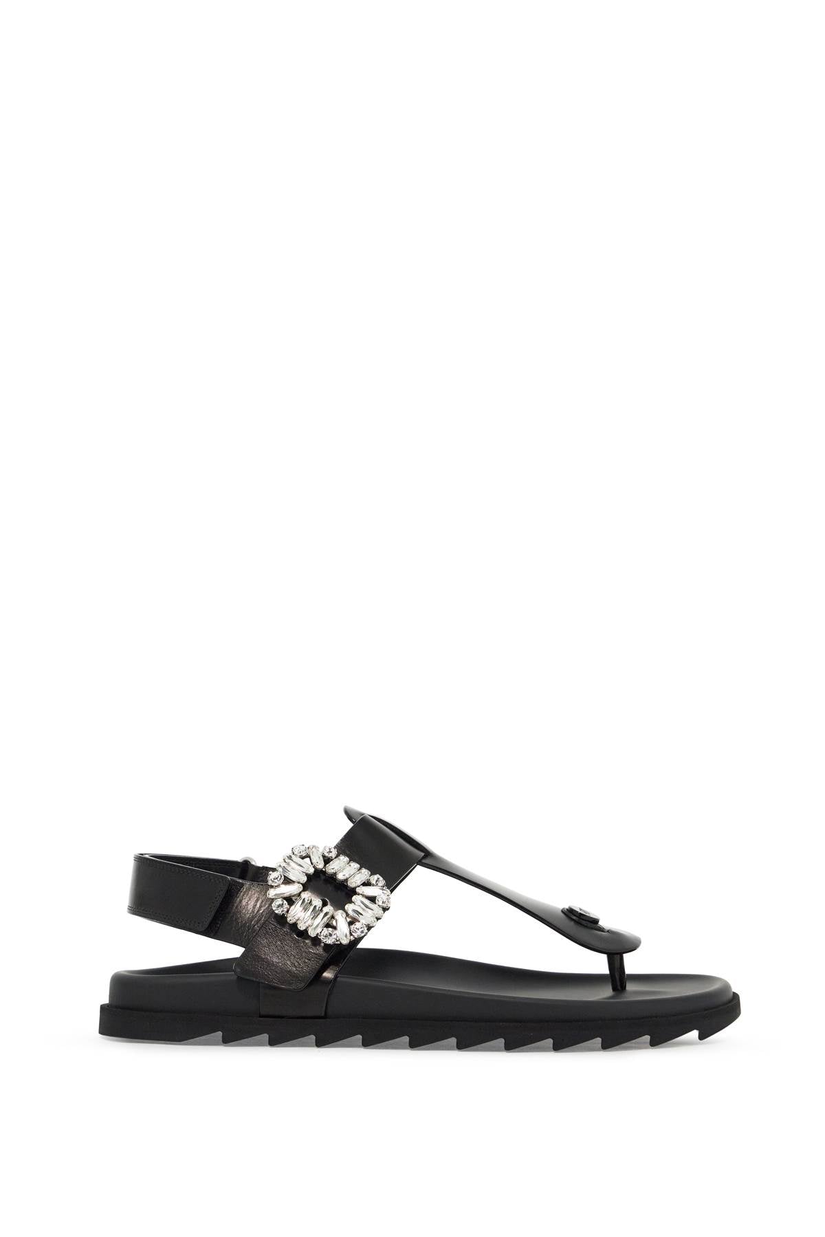 Roger Vivier leather slidy viv' flip-f image 0