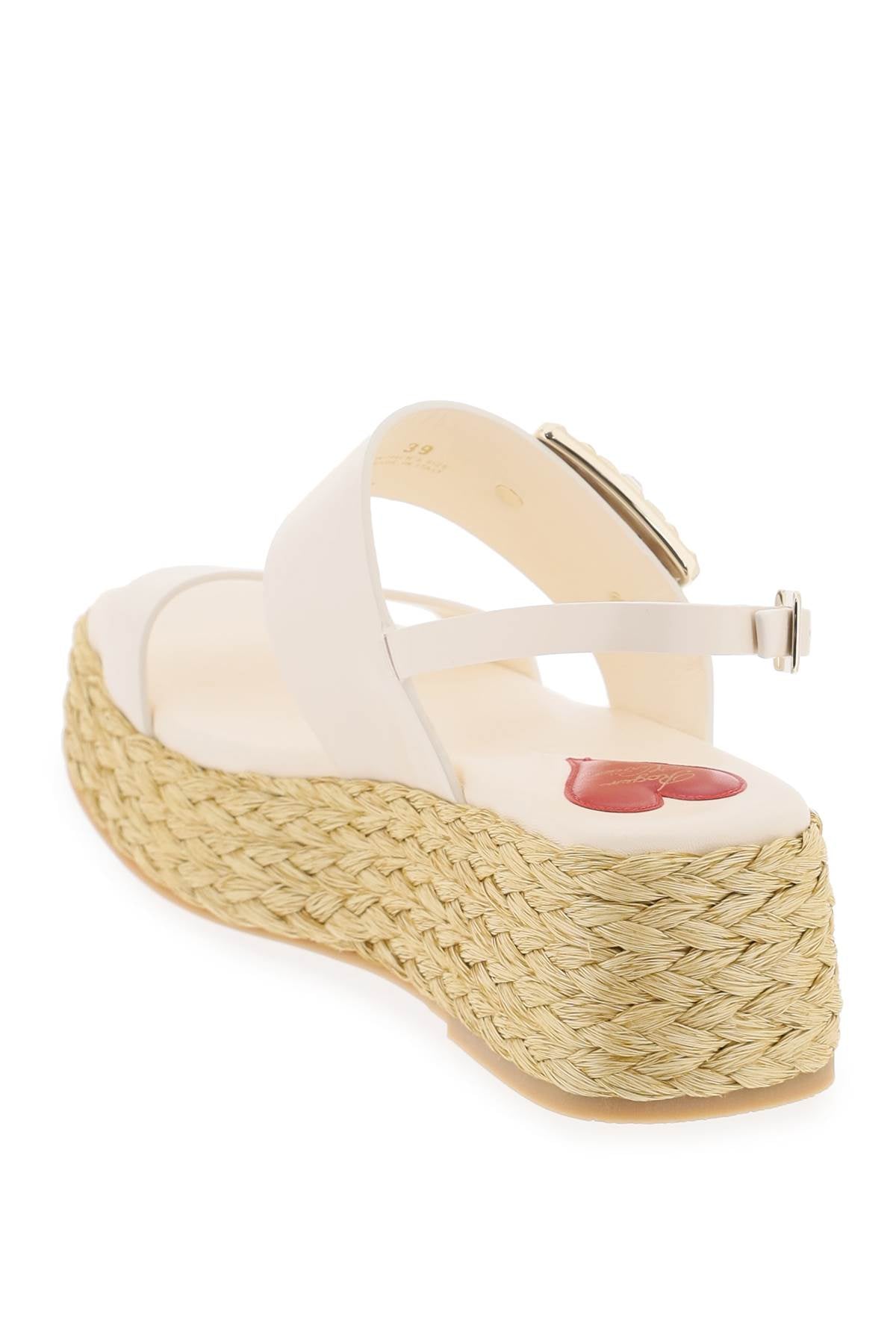 Roger Vivier "crystal buckle espadrilles image 2