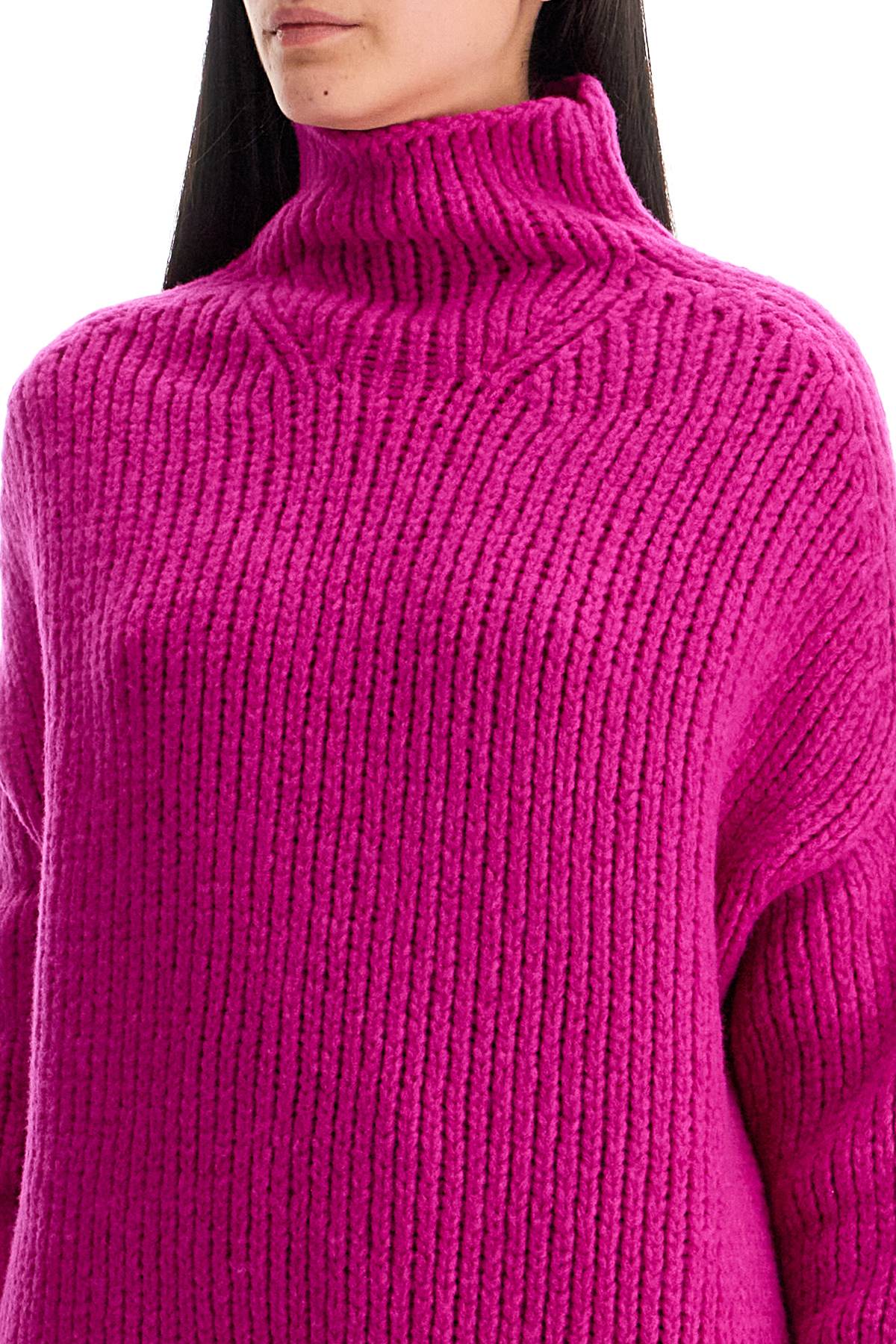 Lanvin high-neck wool sweater image 3