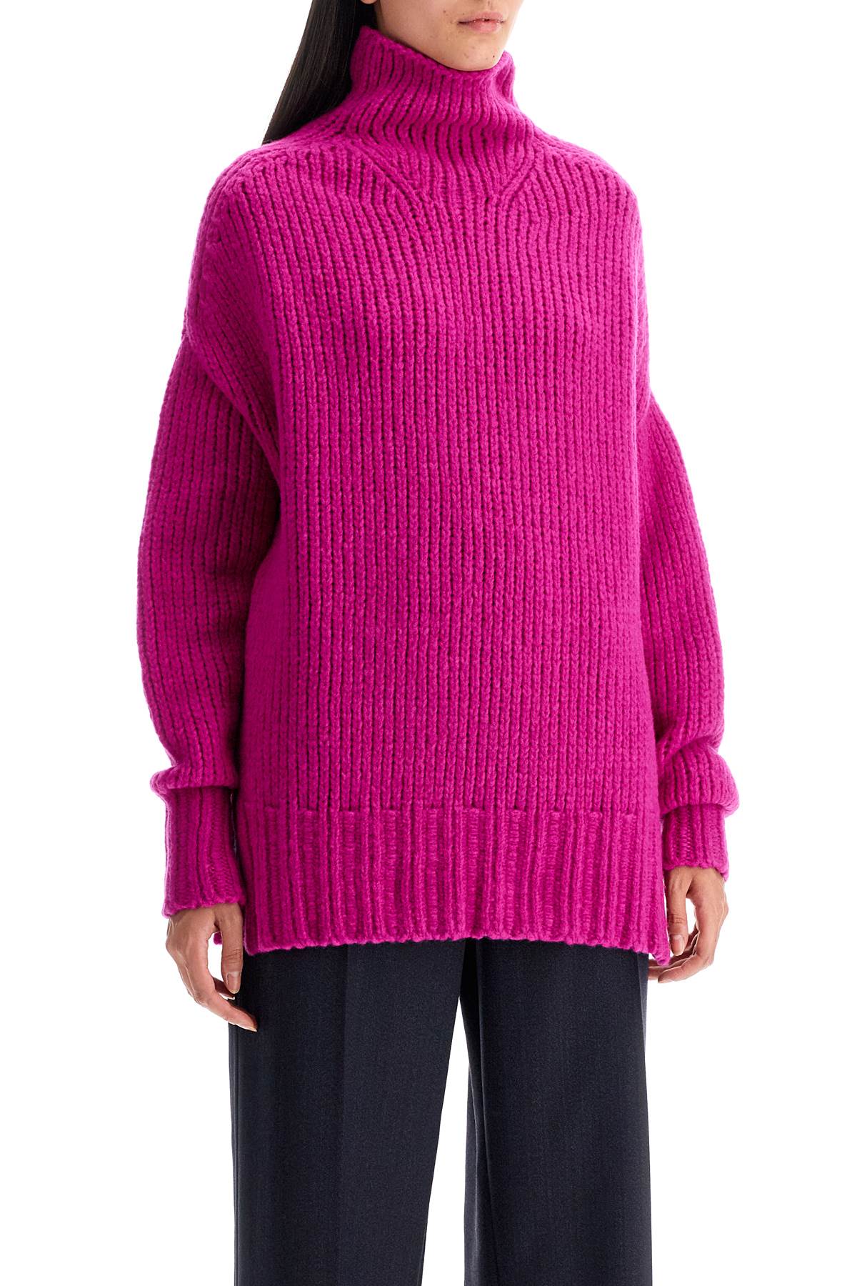 Lanvin high-neck wool sweater image 1