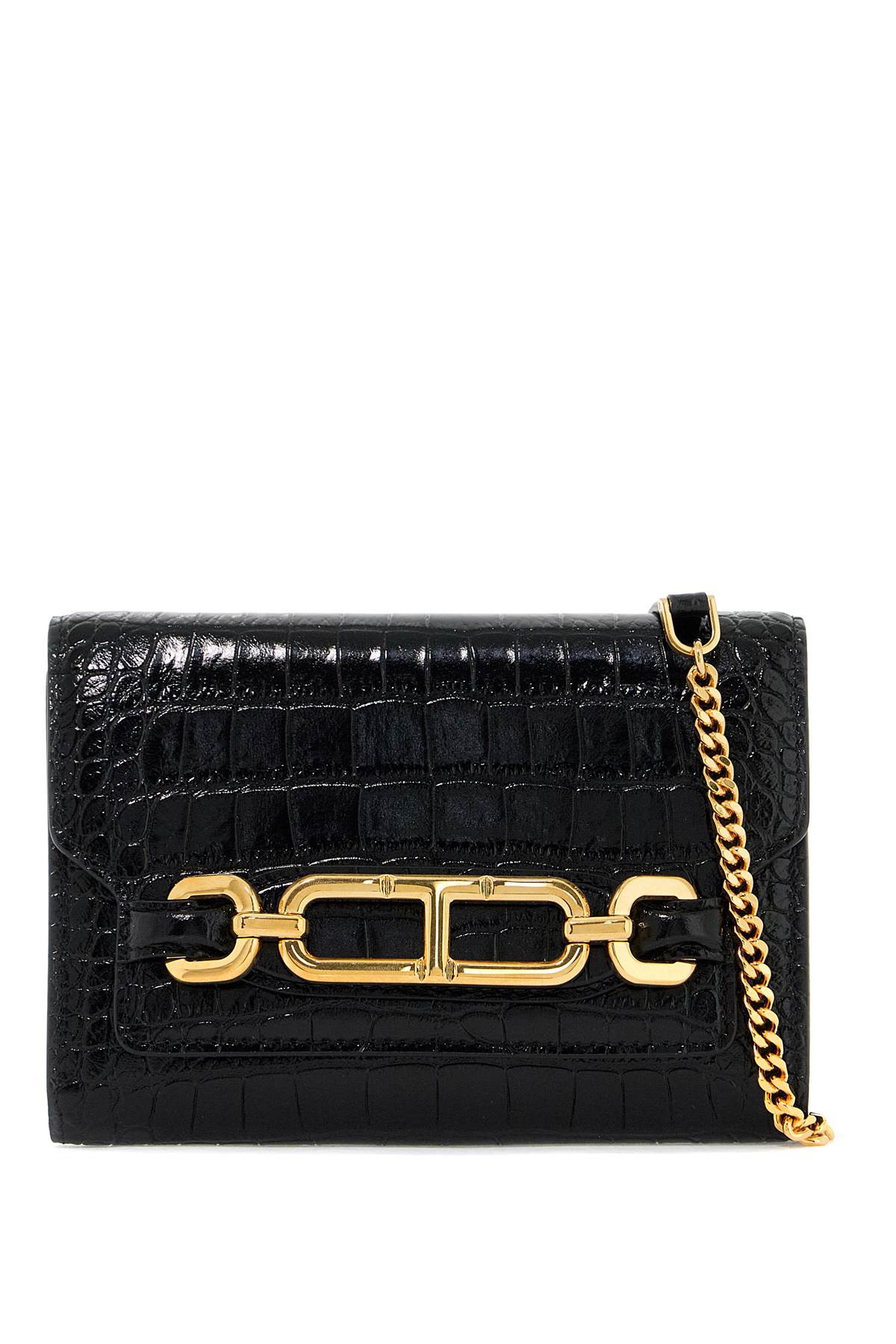 Tom Ford "embossed crocodile leather mini clutch image 0