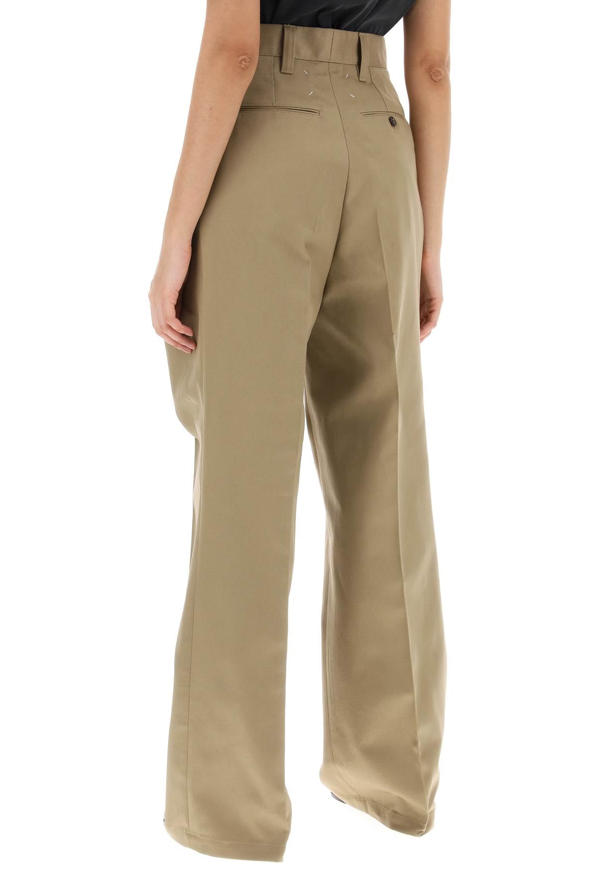 Maison Margiela trousers with triple ple image 2