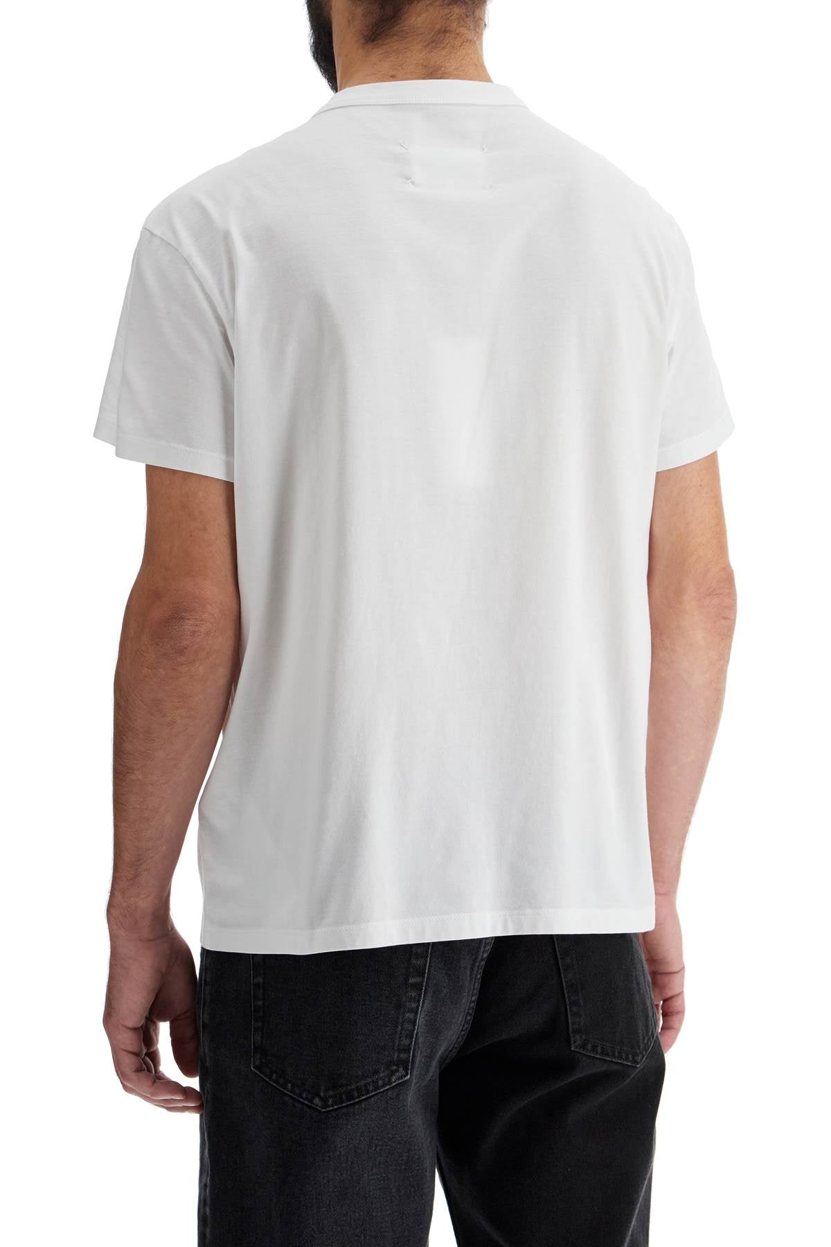 Maison Margiela Reverse Logo Embroidered Cotton T-Shirt image 2