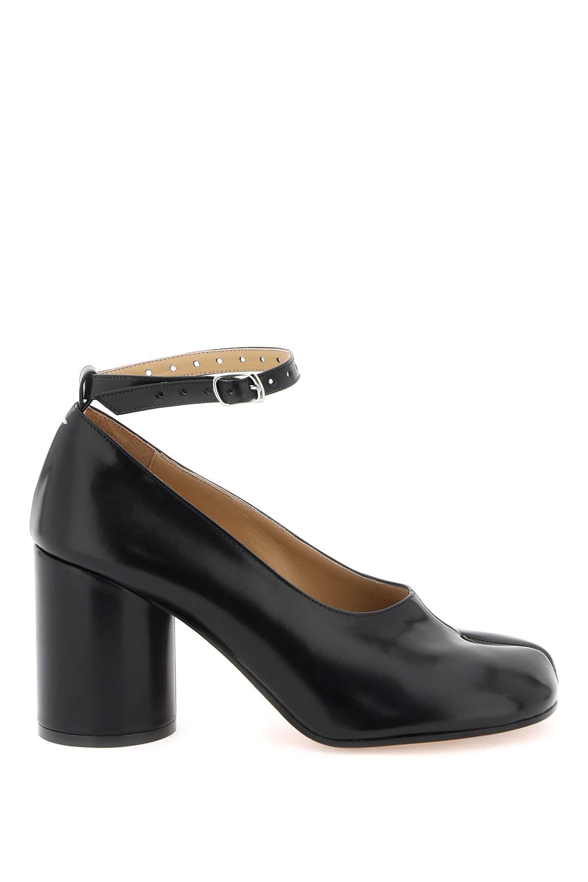 Maison Margiela Tabi Mary Jane Pumps in Spazzolato Leather image 0