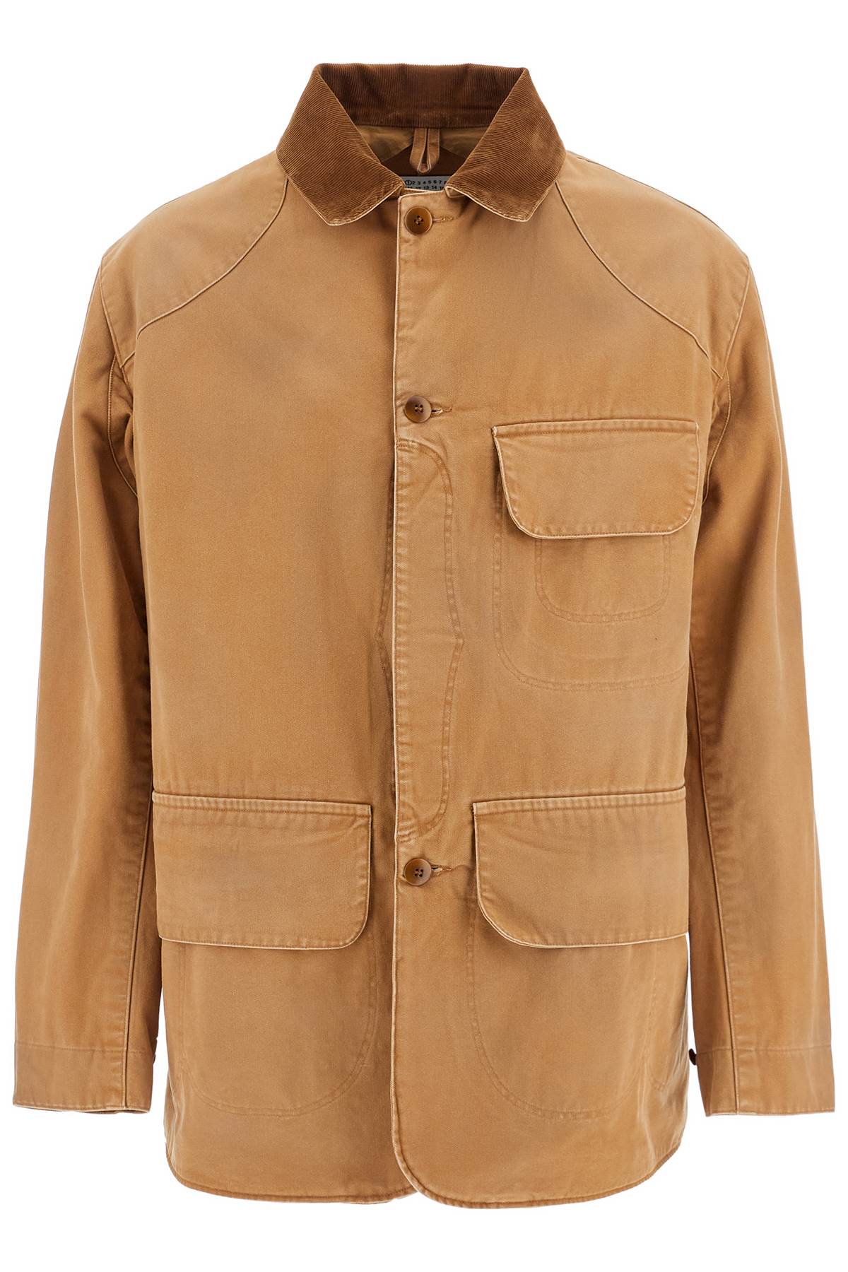 Maison Margiela canvas overcoat jacket for men image 0