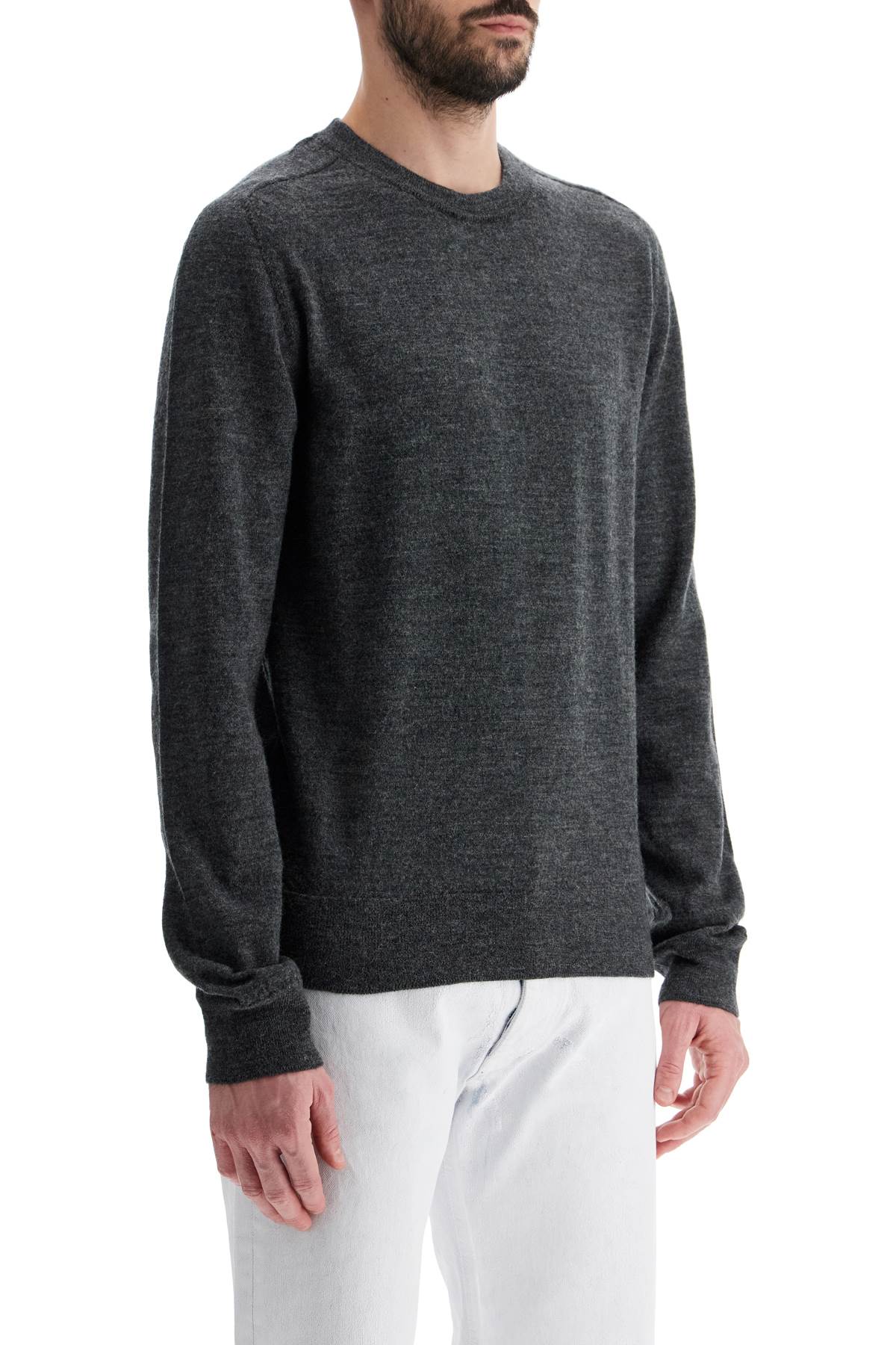 Maison Margiela Contrast Patch Wool Pullover image 1