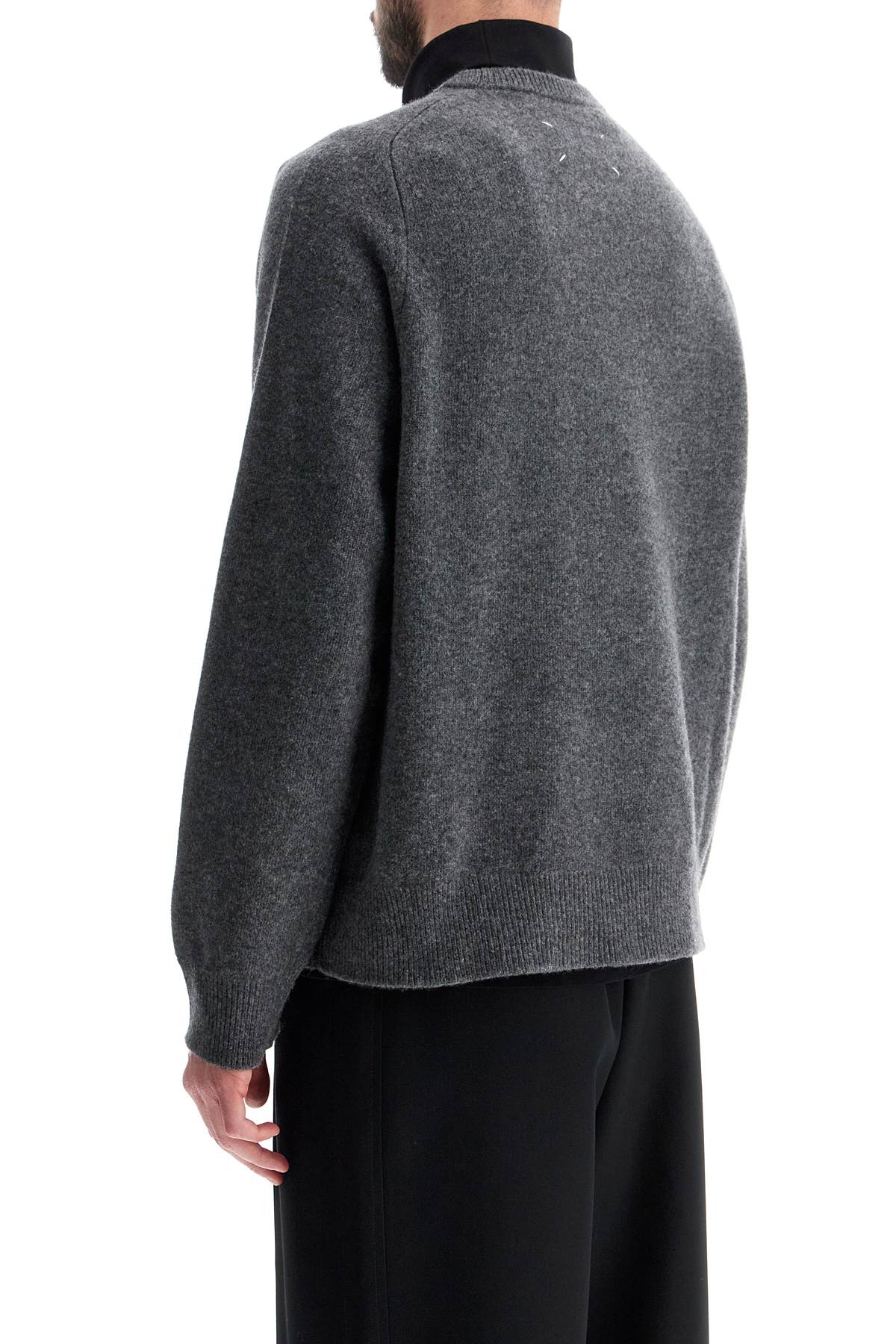 Maison Margiela Pure Wool Crewneck Pullover image 2