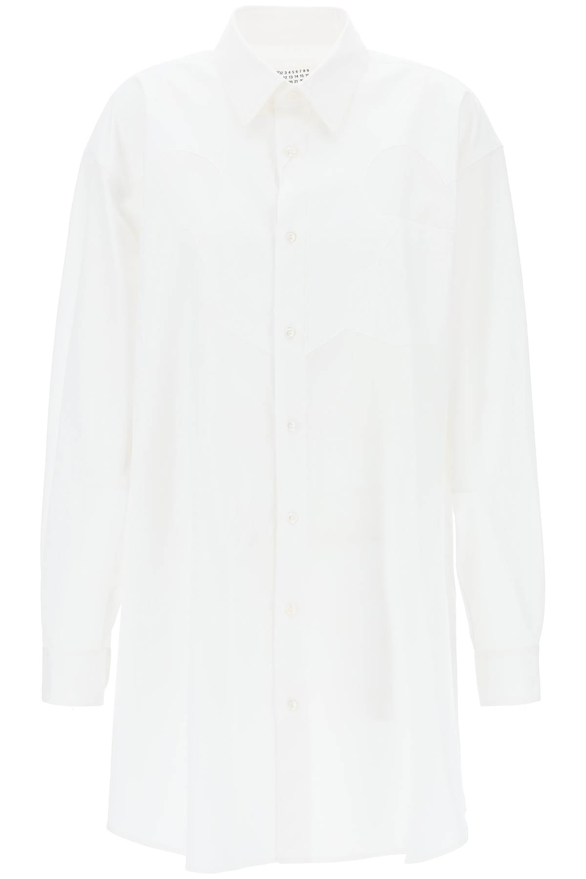 Maison Margiela poplin shirt dress in eight words image 0