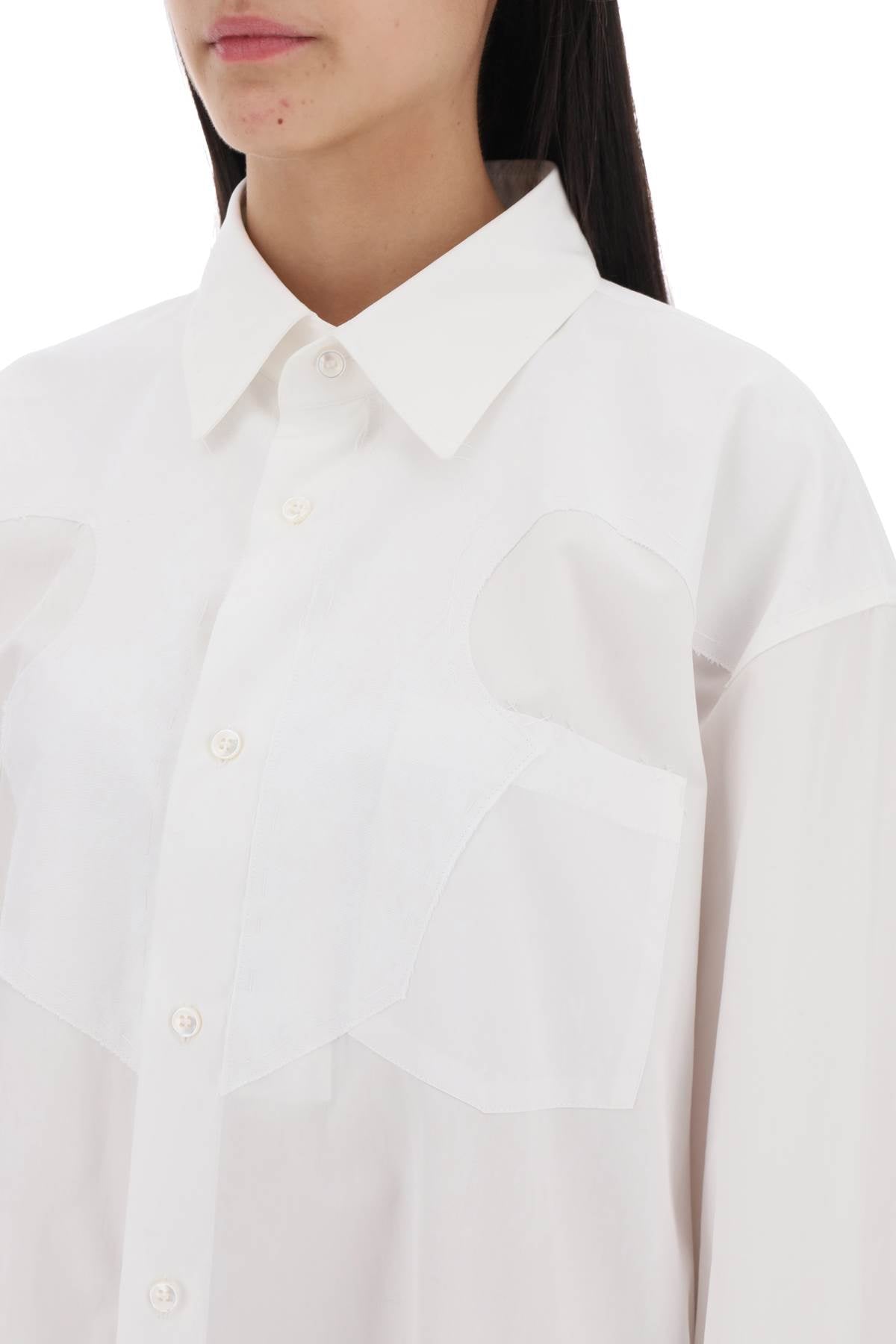 Maison Margiela poplin shirt dress in eight words image 3