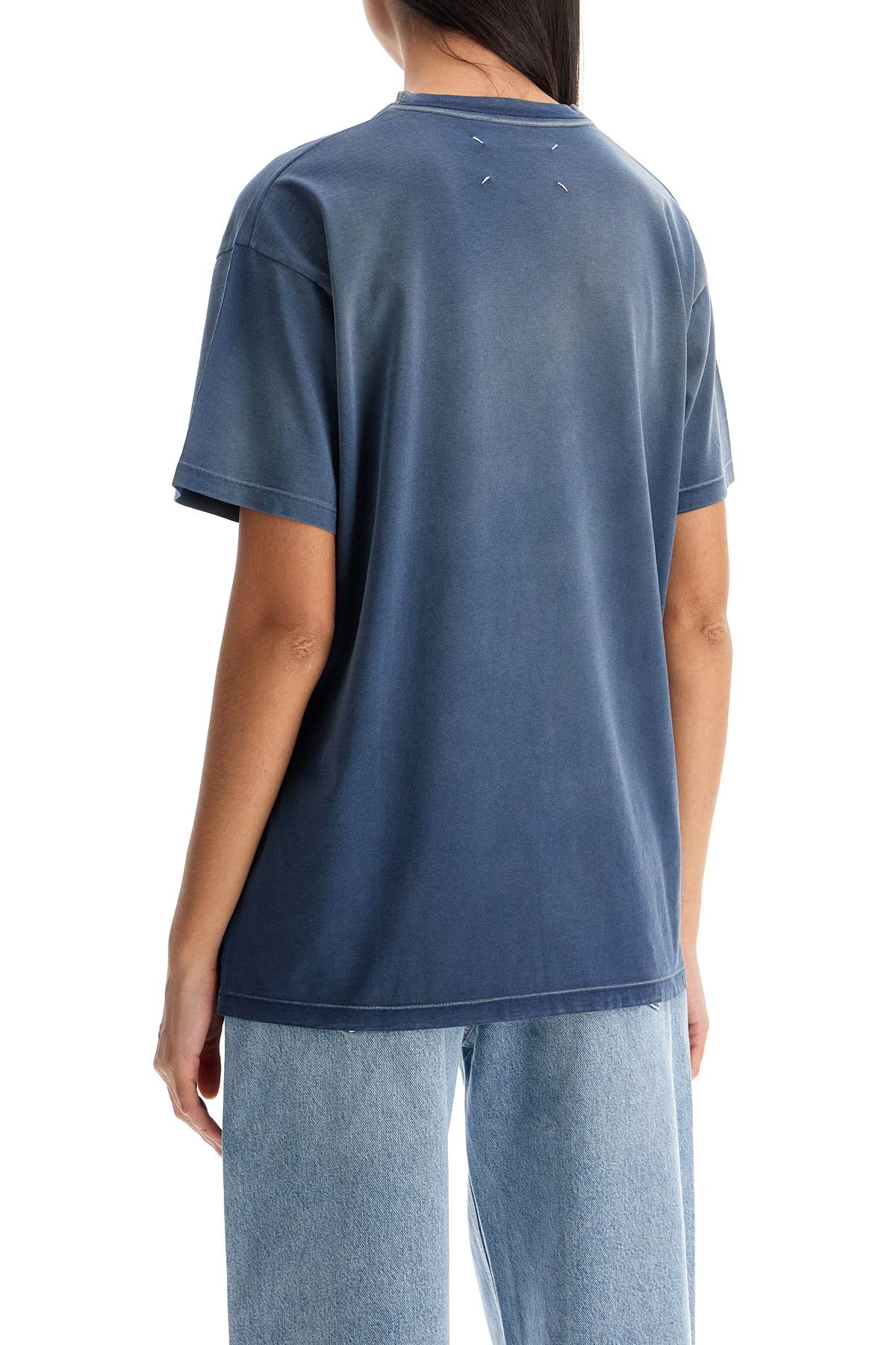 Maison Margiela Logo Cotton Jersey T-Shirt image 2