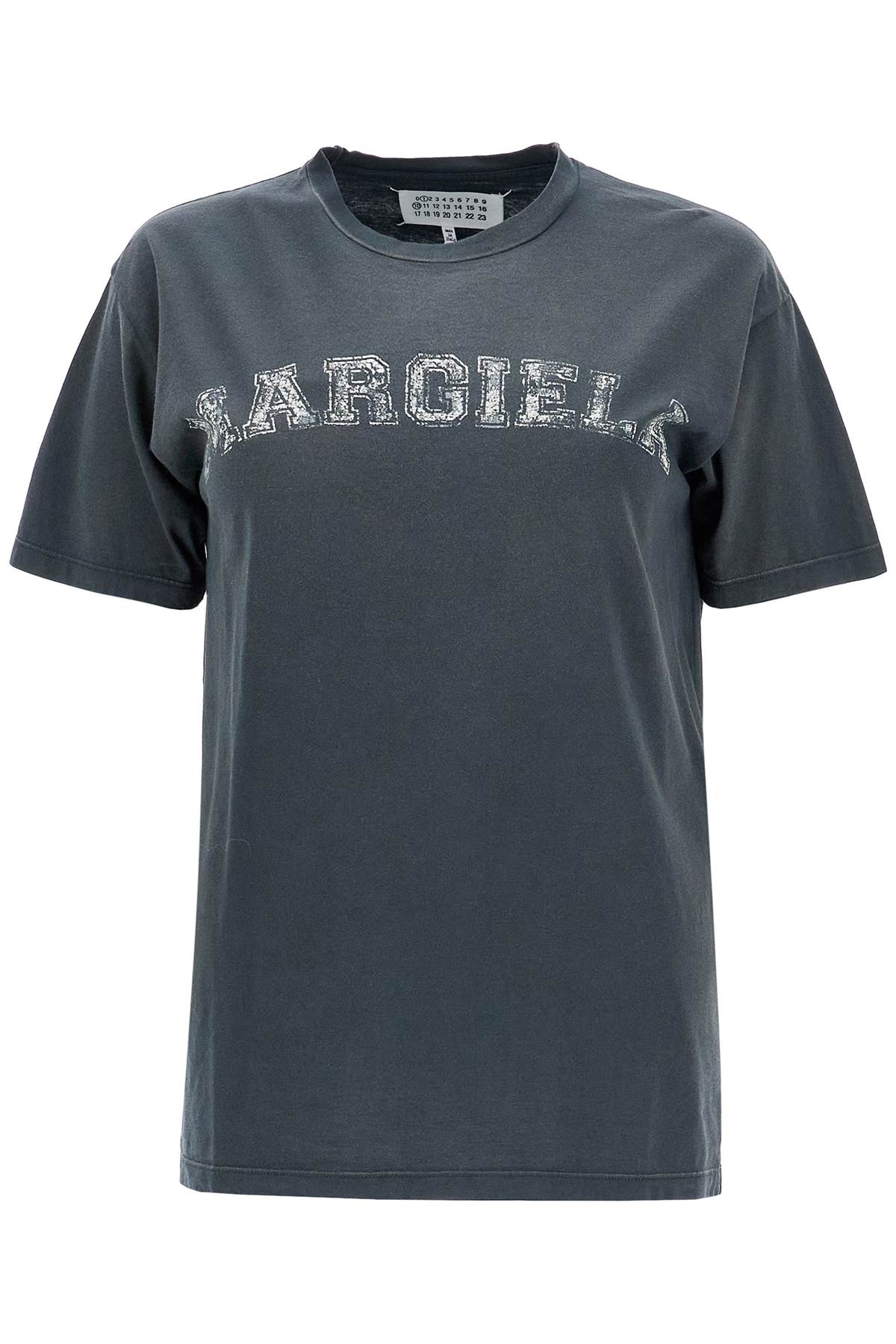 Maison Margiela Logo Cotton Jersey T-Shirt image 0