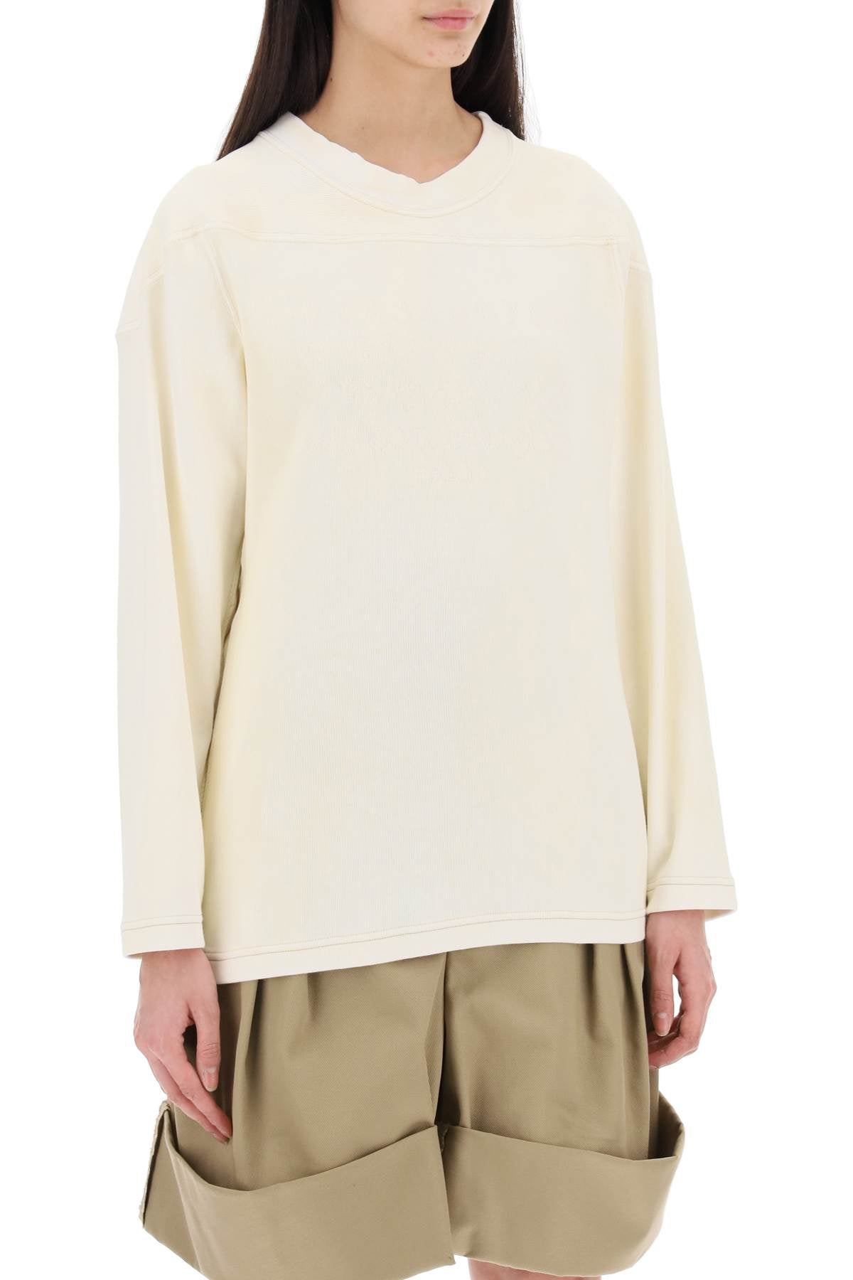 Maison Margiela crewneck sweatshirt with numerical image 1