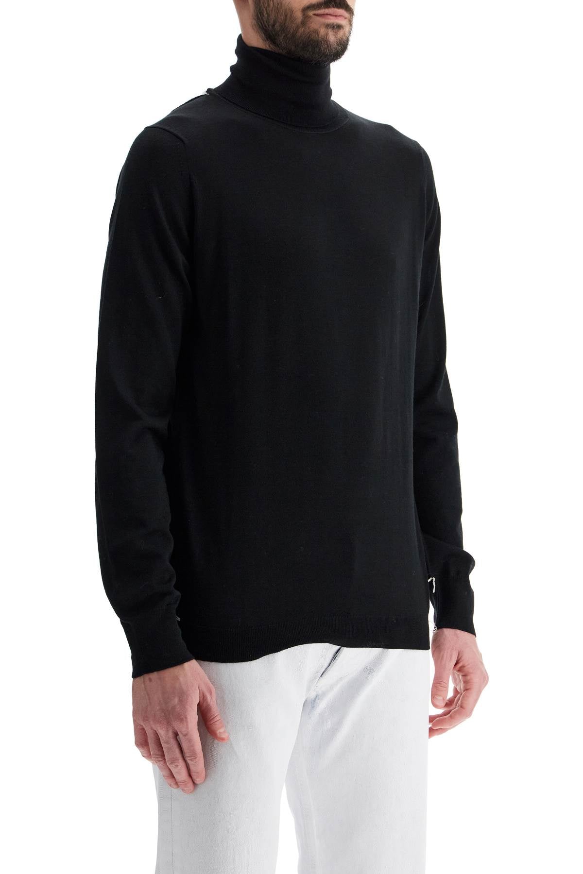 Maison Margiela Ribbed Wool 'Work in Progress' Pullover image 1