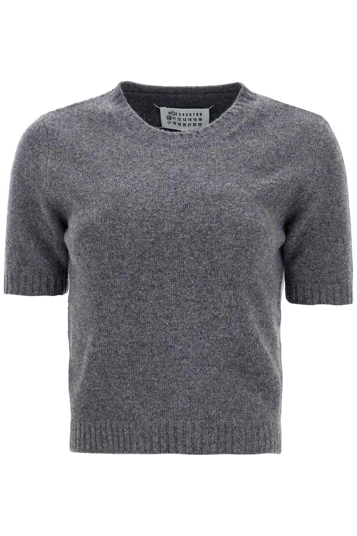 Maison Margiela Wool Crewneck Sweater with Four Stitches Detail image 0