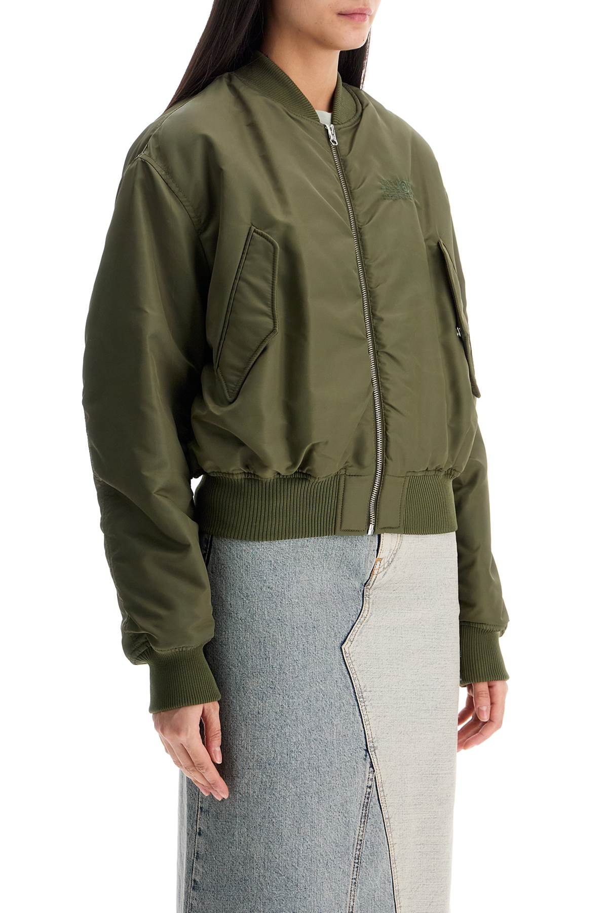 MM6 Maison Margiela nylon bomber jacket image 1