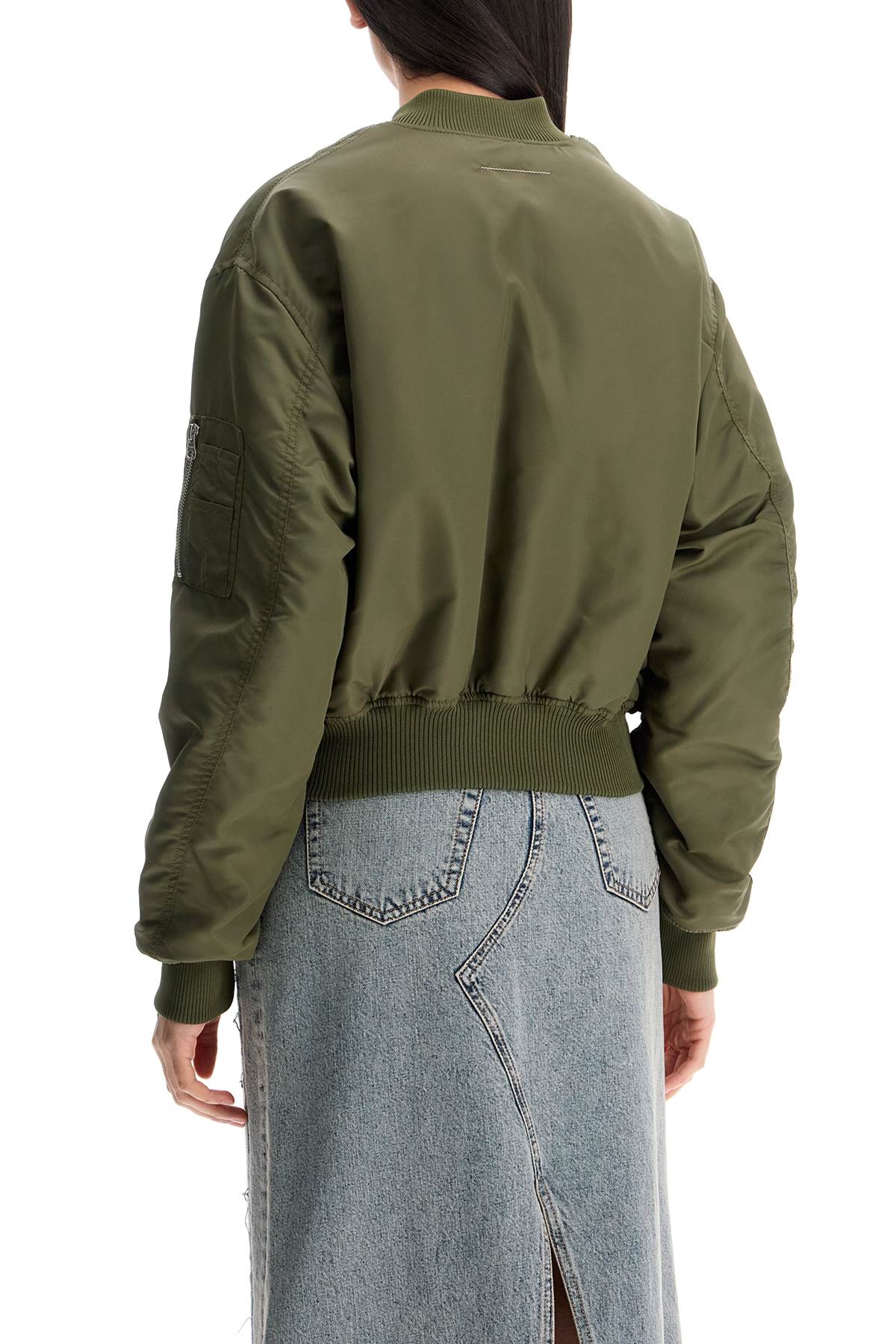 MM6 Maison Margiela nylon bomber jacket image 2