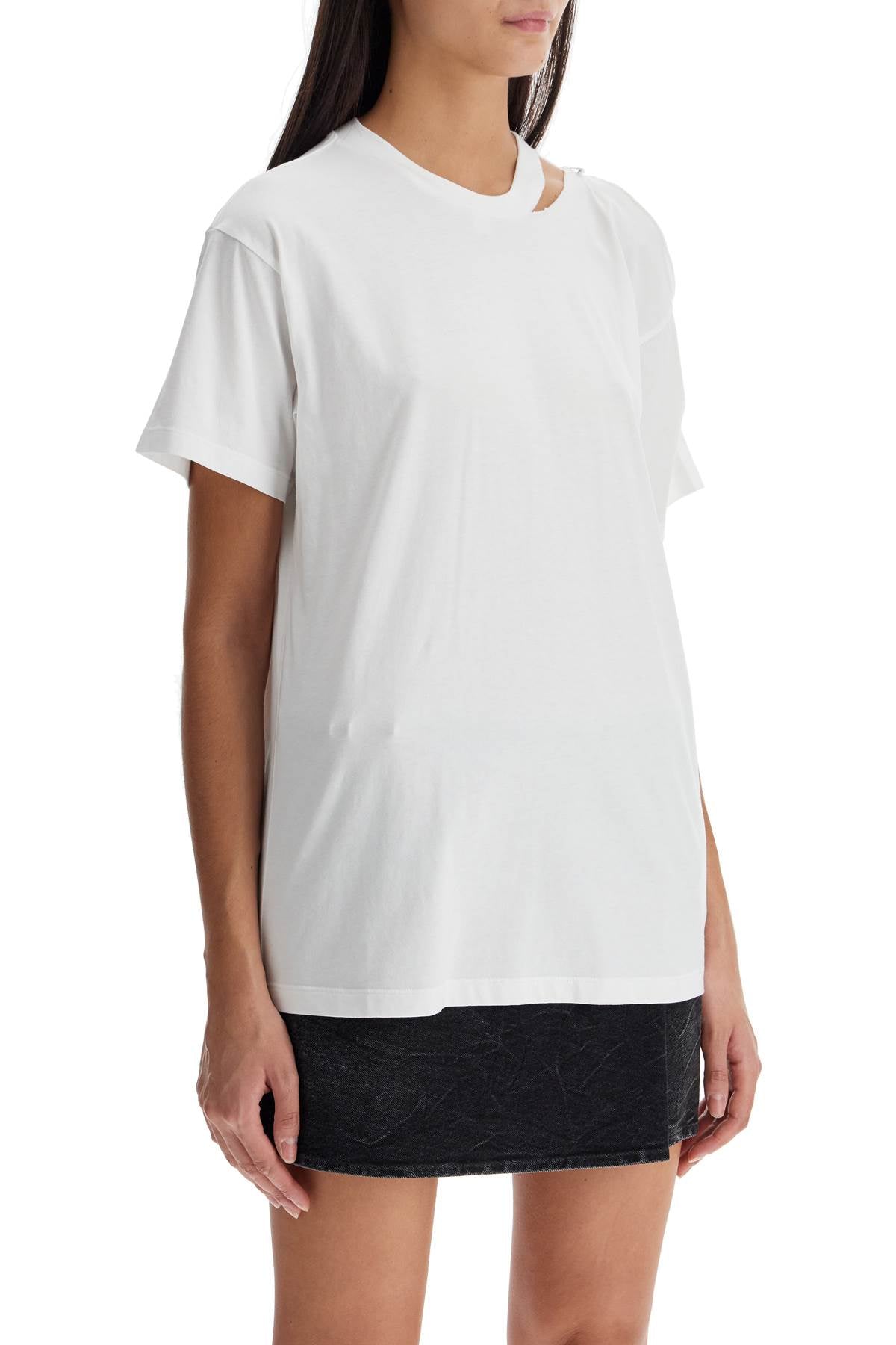 MM6 Maison Margiela Destroyed Detail T-Shirt image 1