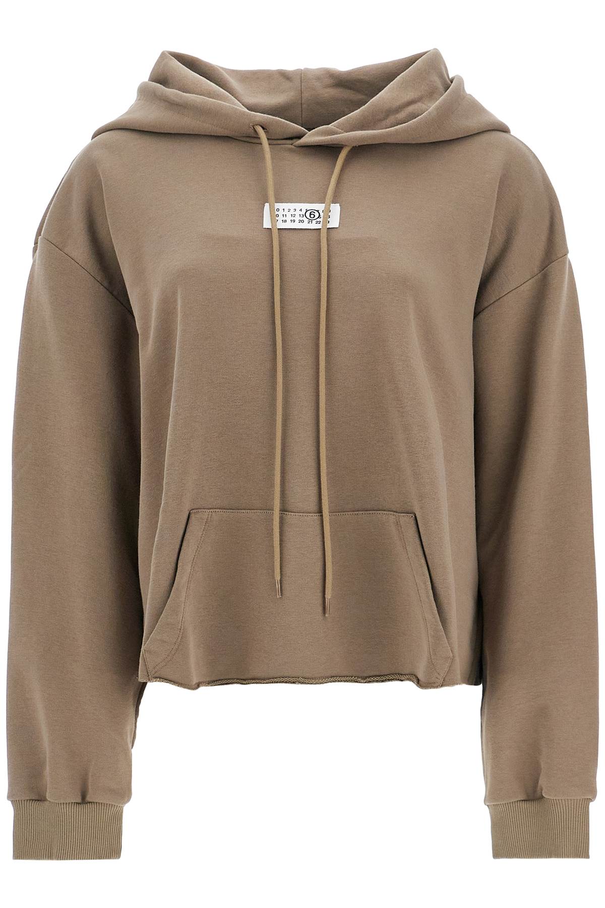 MM6 Maison Margiela Boxy Hooded Sweatshirt image 0