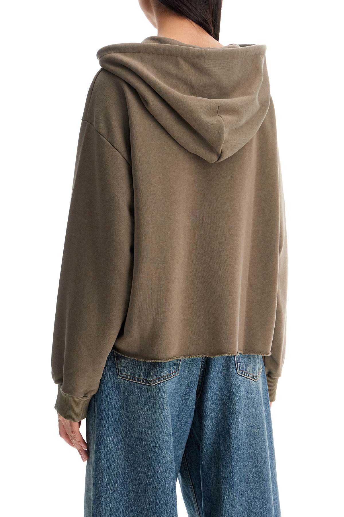 MM6 Maison Margiela Boxy Hooded Sweatshirt image 2