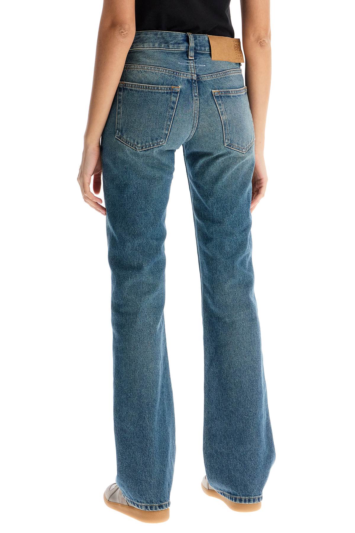 MM6 Maison Margiela Low-Waisted Flared Jeans image 2