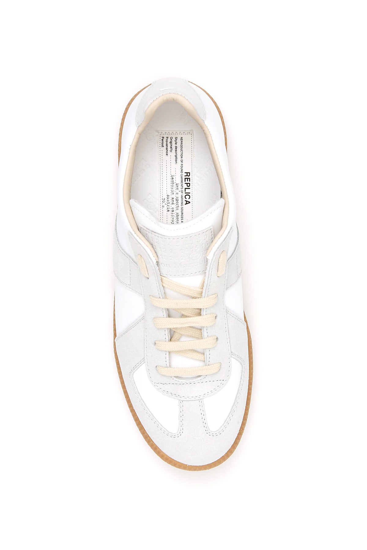 Maison Margiela Replica Leather Sneakers image 1