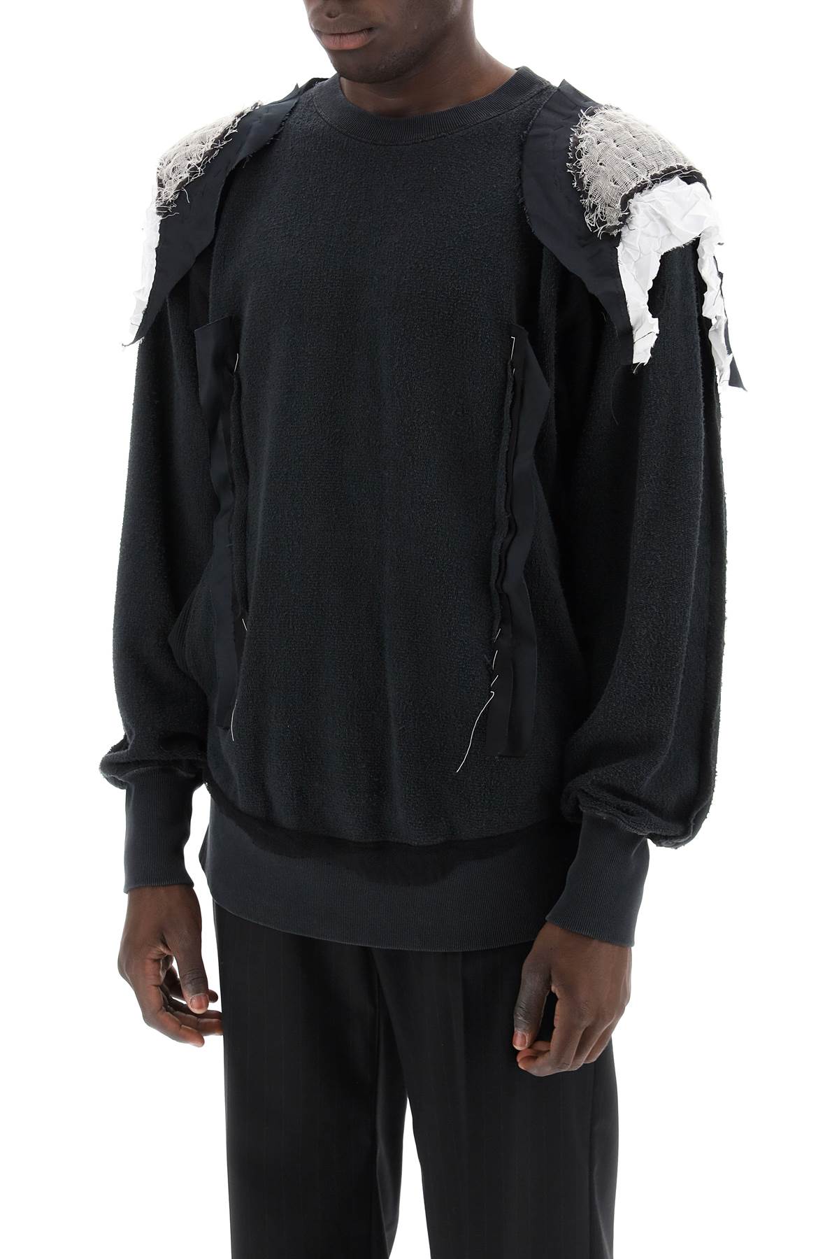 Maison Margiela inside-out sweatshirt image 3