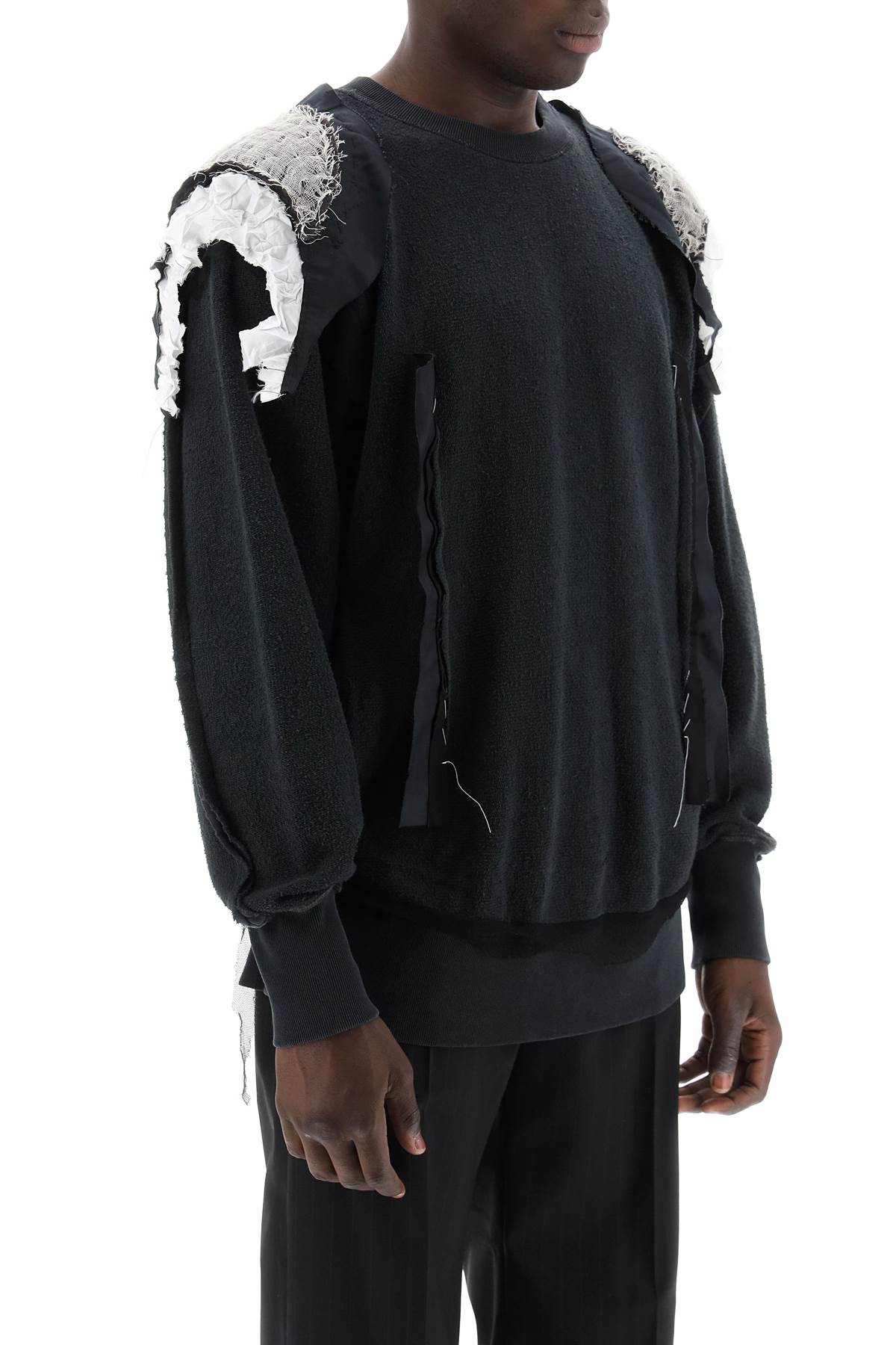 Maison Margiela inside-out sweatshirt image 1