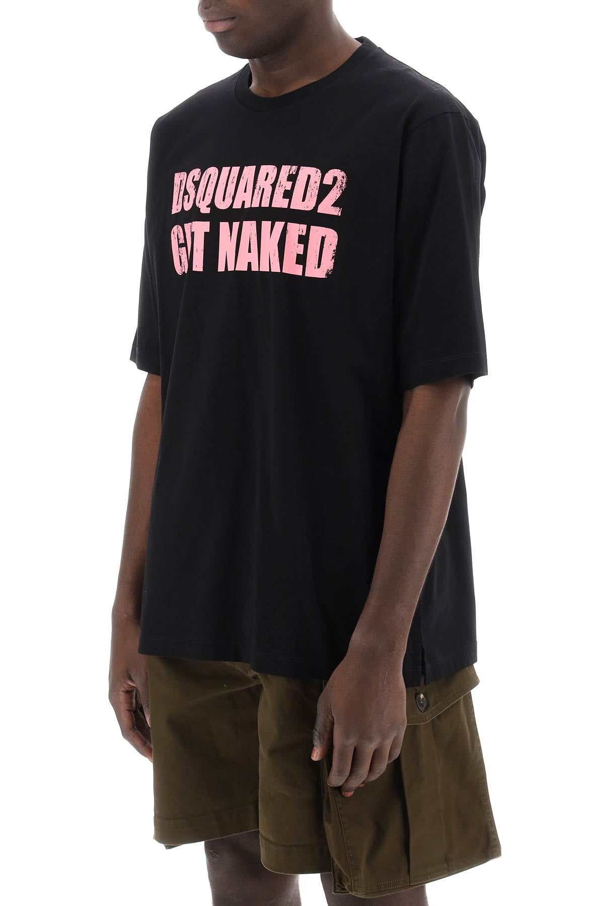 Dsquared2 skater fit printed t-shirt image 3