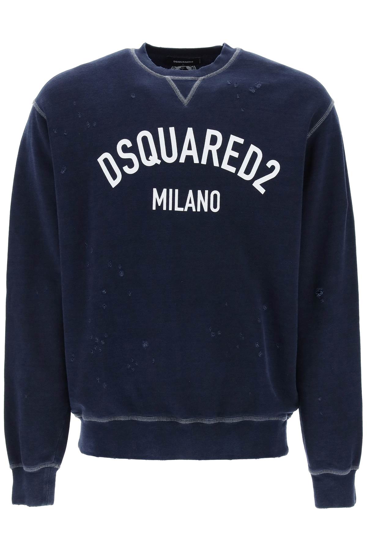 Dsquared2 "used effect cool fit sweatshirt image 0