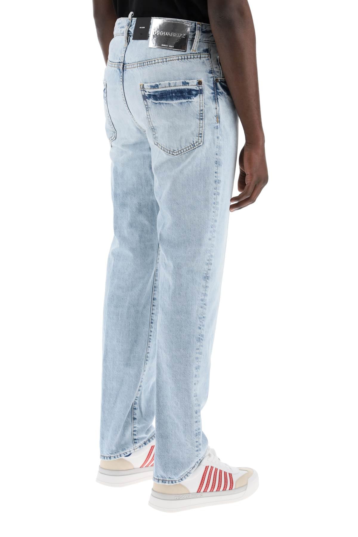 DSQUARED2 Men's Light Wash Palm Beach Jeans image 2