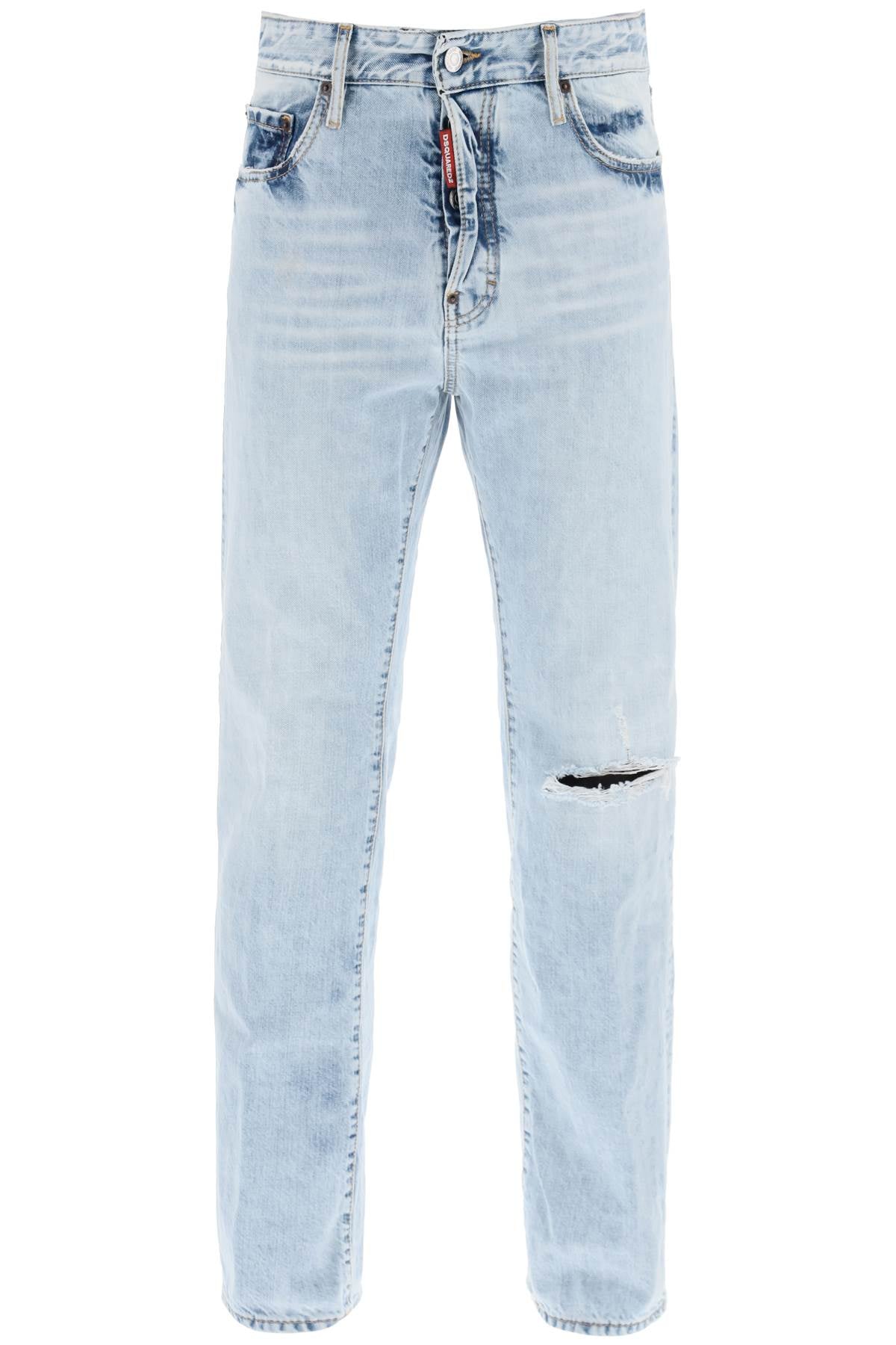 DSQUARED2 Men's Light Wash Palm Beach Jeans image 0