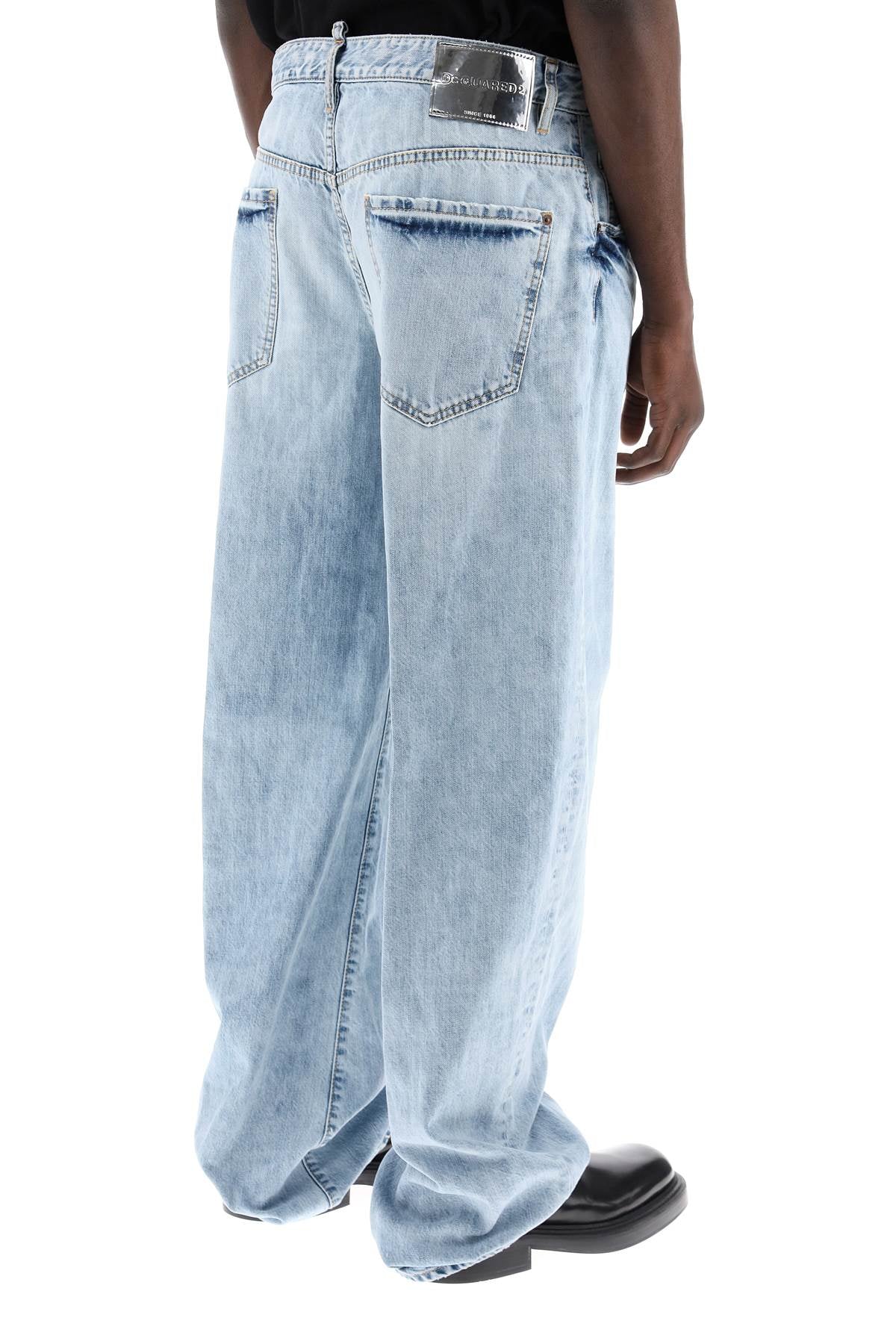 Dsquared2 "oversized jeans with destroyed image 2