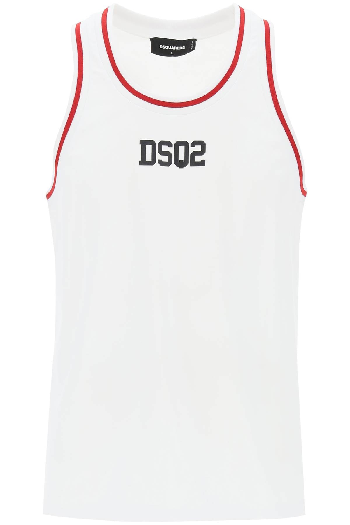 Dsquared2 "cotton dsq2 cool tank image 0