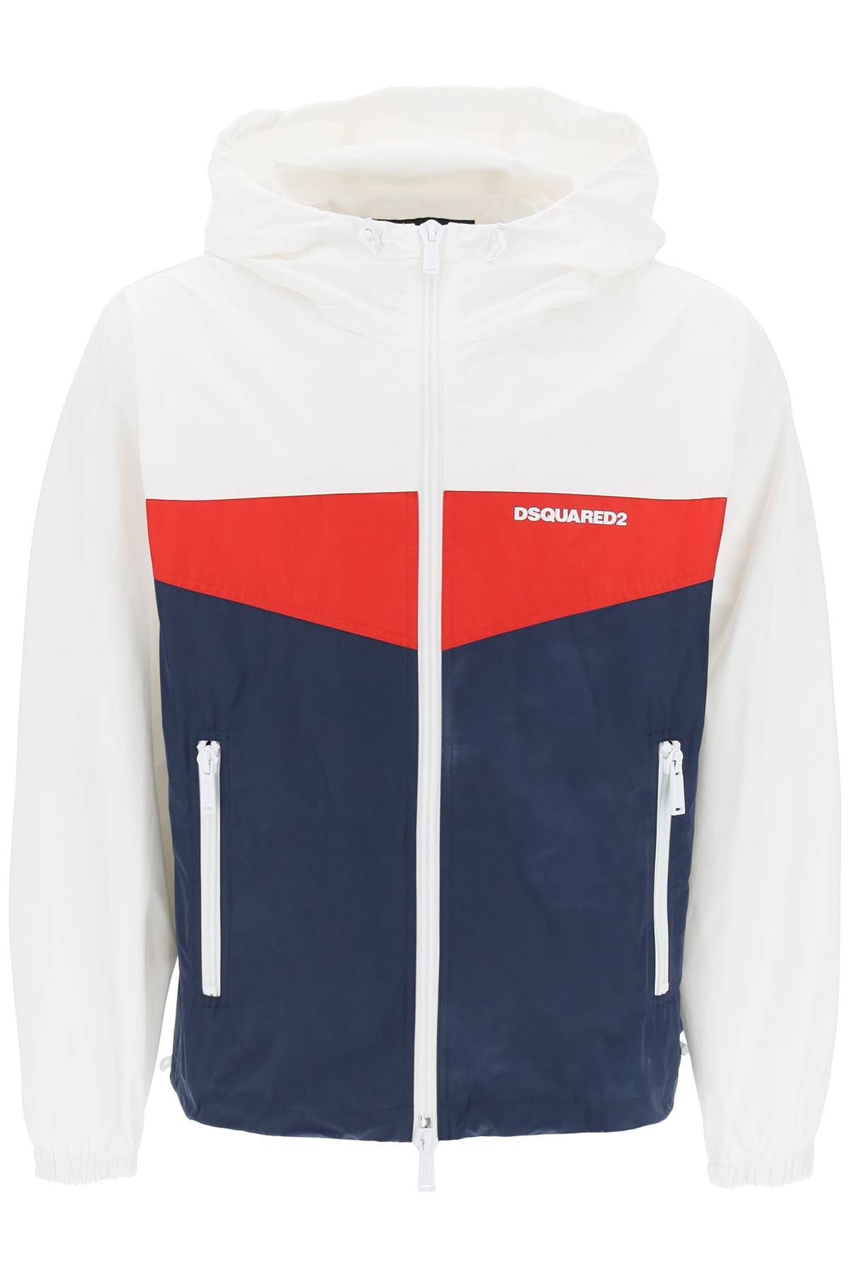 Dsquared2 color block windbreaker jacket image 0