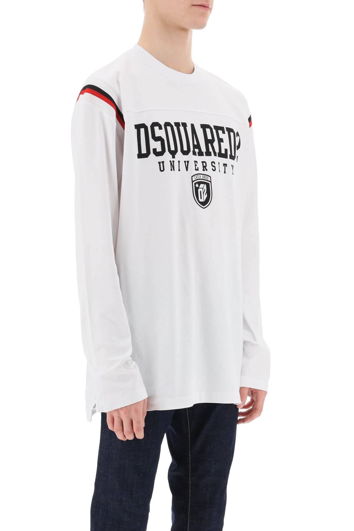 Dsquared2 long-sleeved varsity t-shirt image 1