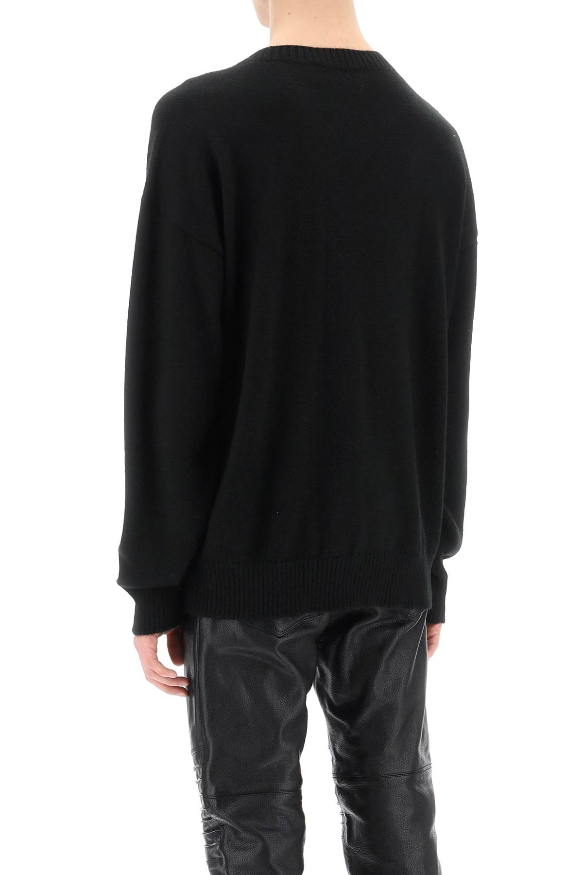 Dsquared2 Gothic Logo Alpaca & Wool Blend Sweater image 2