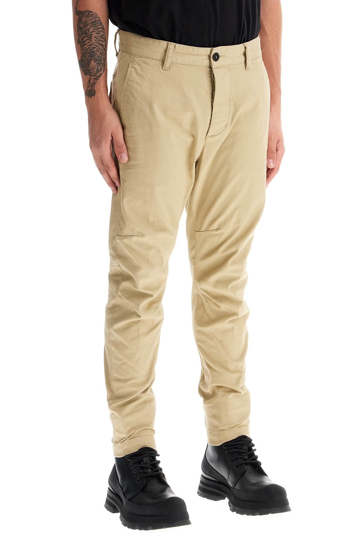 Dsquared2 Men's Low-Waist Slim Fit Stretch Chino Pants image 1