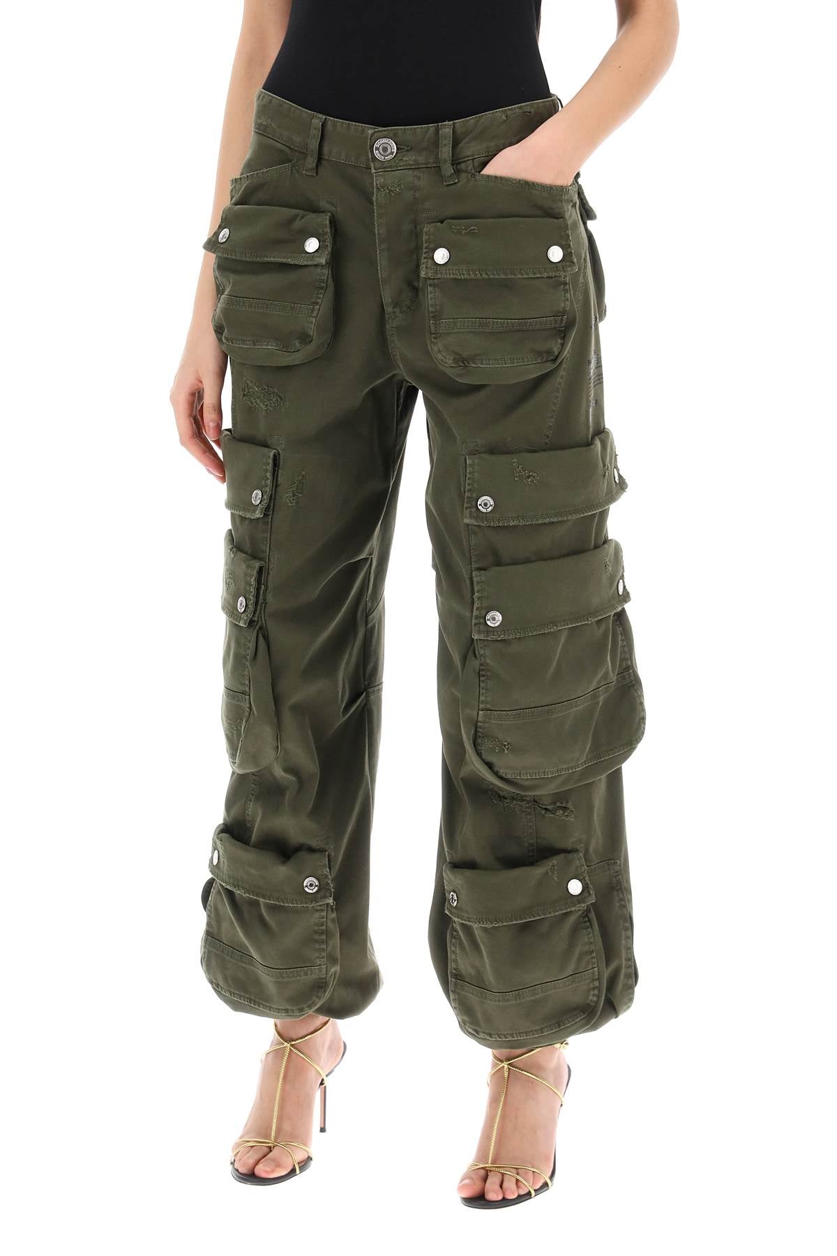 Dsquared2 wide leg cargo pants image 3