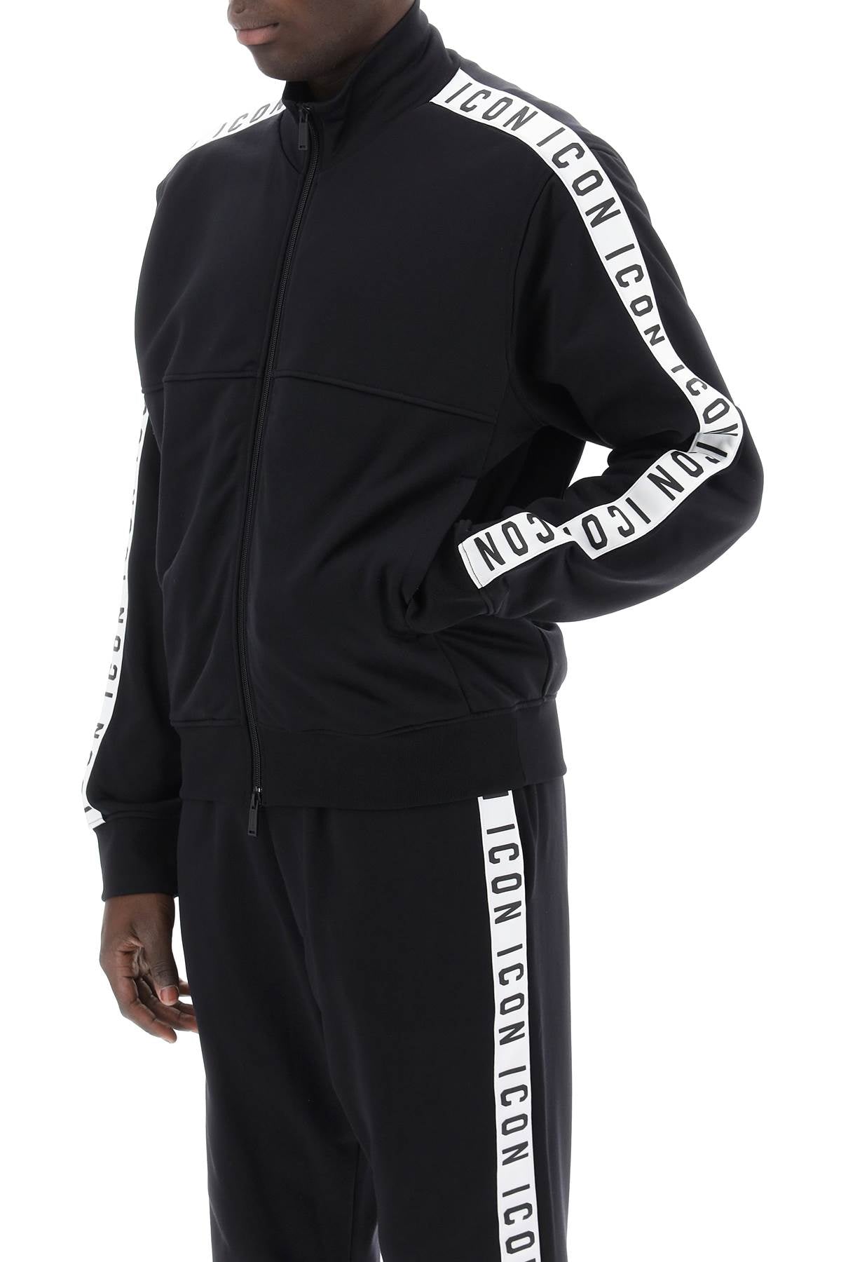 Dsquared2 dean sport fit track jacket image 3