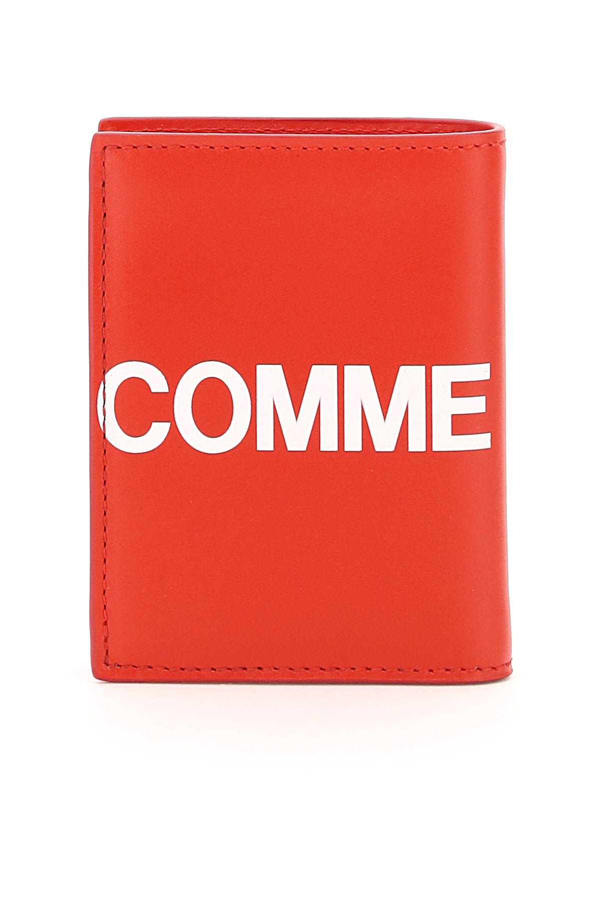 Comme des Garçons Small Bifold Wallet with Logo Print image 2