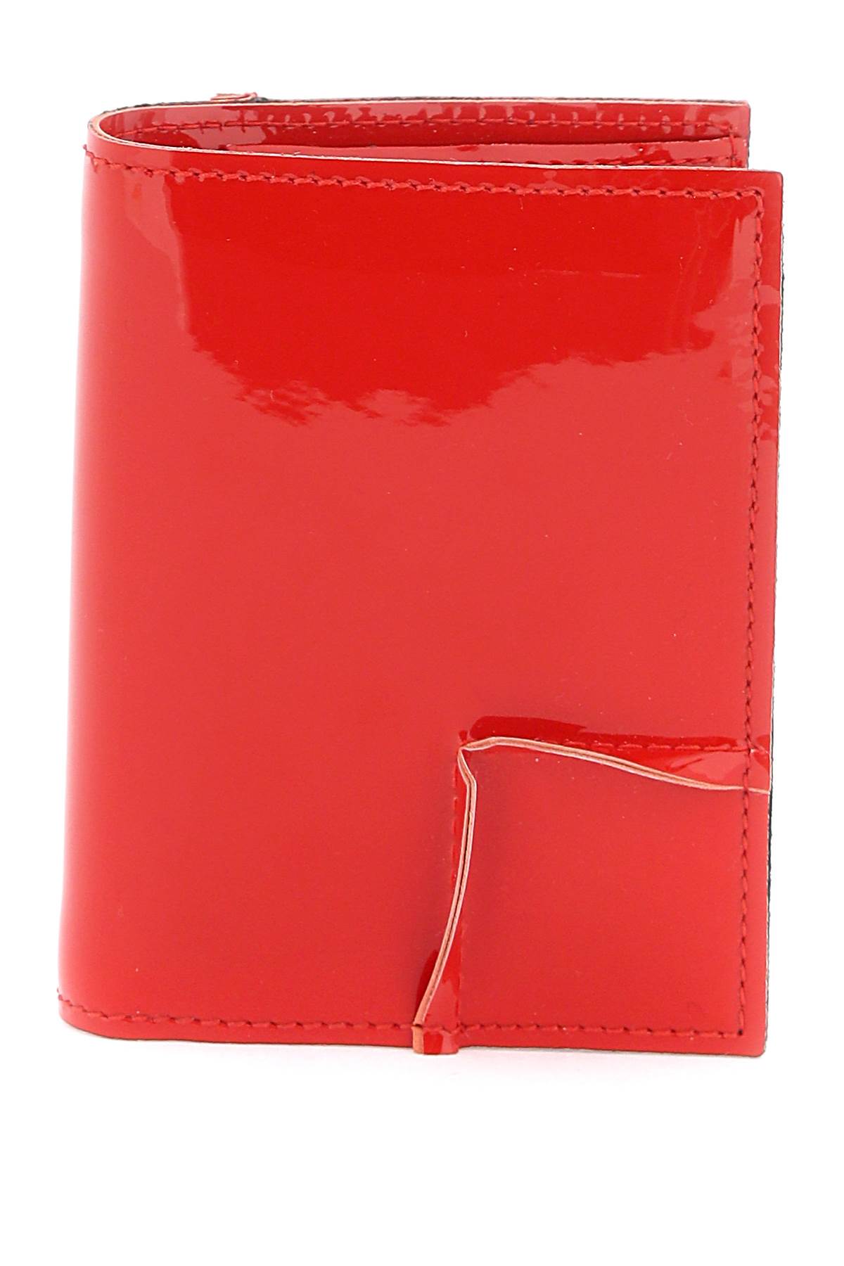 Comme des Garçons Bifold Patent Leather Wallet image 0