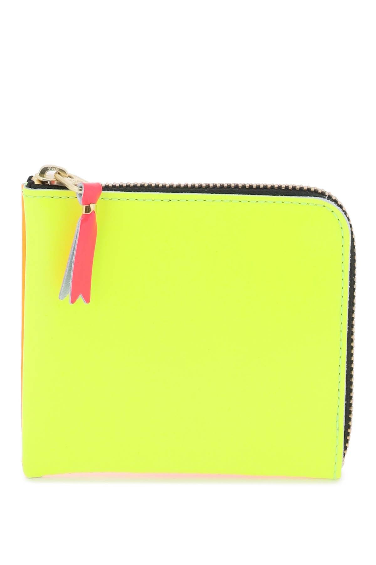 Comme Des Garcons Wallet super fluo small bifold wallet image 0