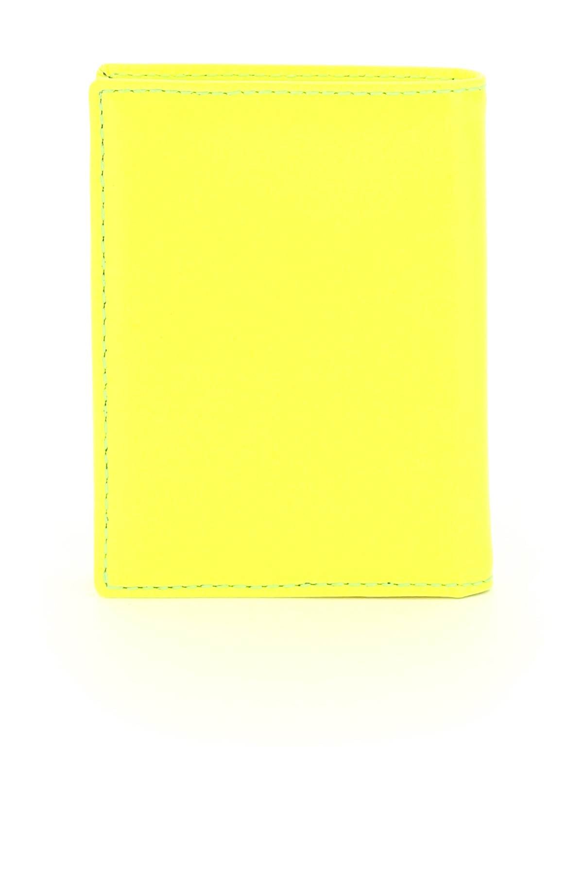 Comme Des Garcons Wallet fluo leather bifold wallet image 2