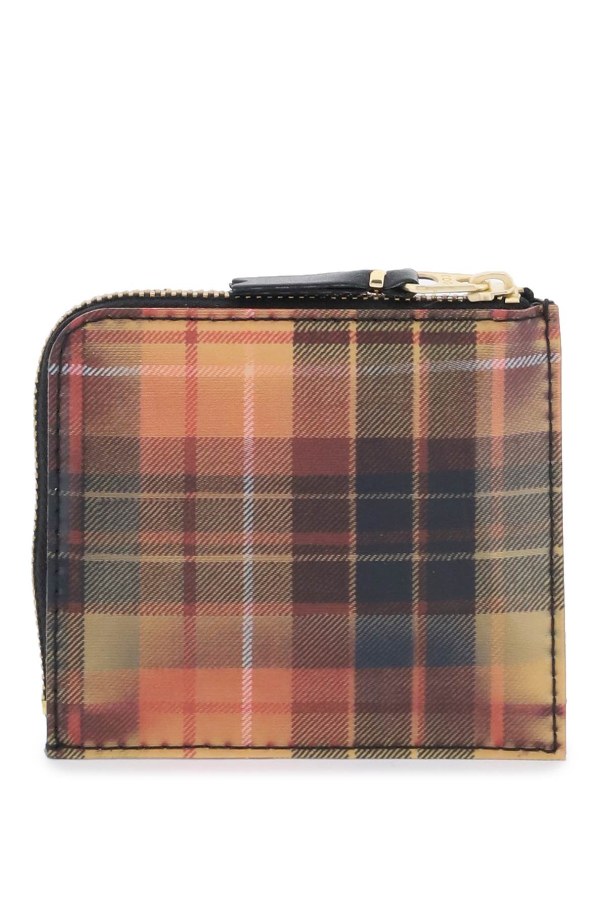 Comme des Garçons Lenticular Wallet with Tartan Pattern image 2