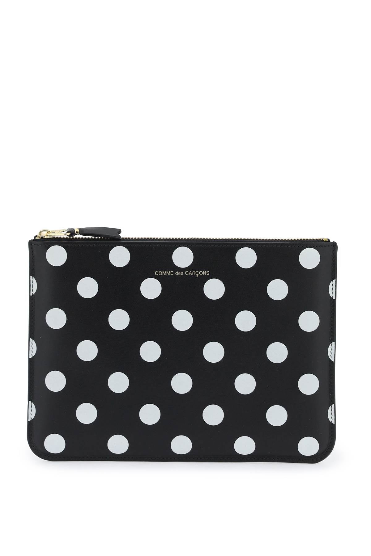 Comme des Garçons Polka Dot Leather Pouch image 0