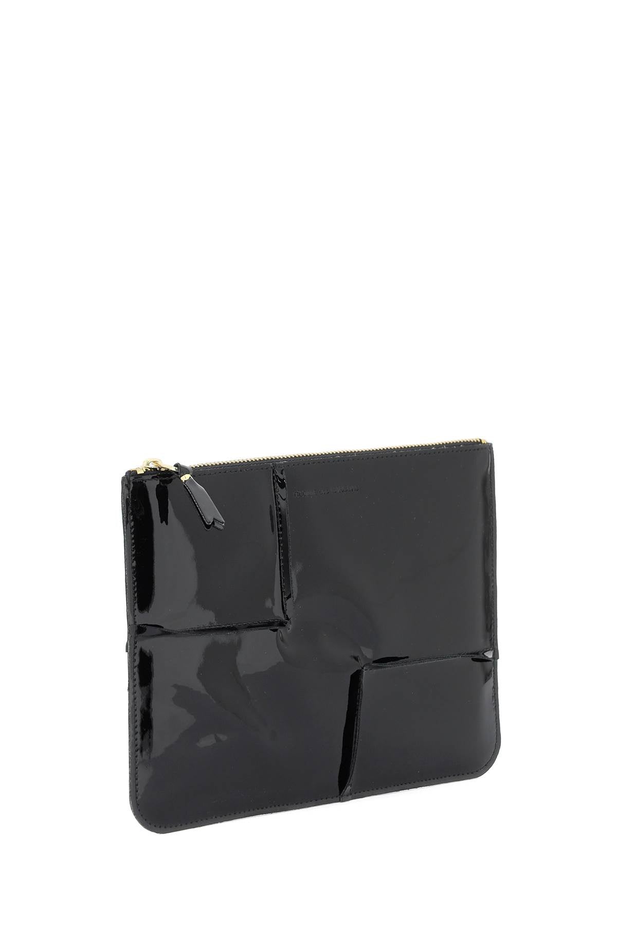 Comme Des Garcons Wallet glossy patent leather image 2