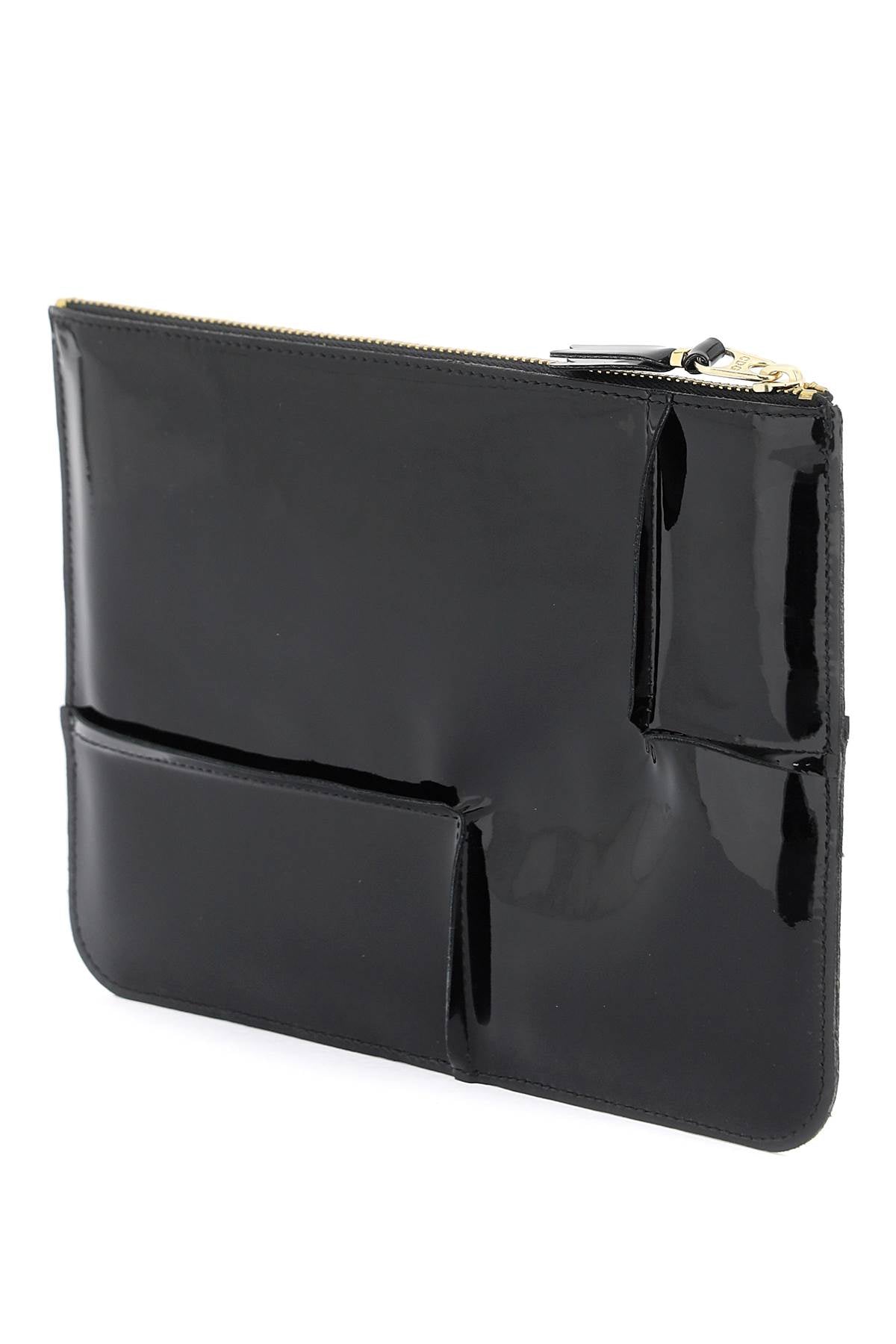 Comme Des Garcons Wallet glossy patent leather image 1