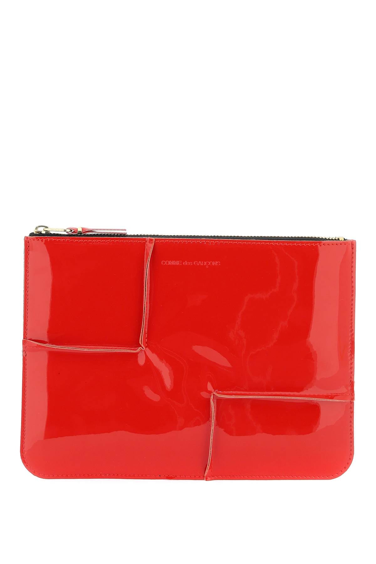 Comme Des Garcons Wallet glossy patent leather image 0