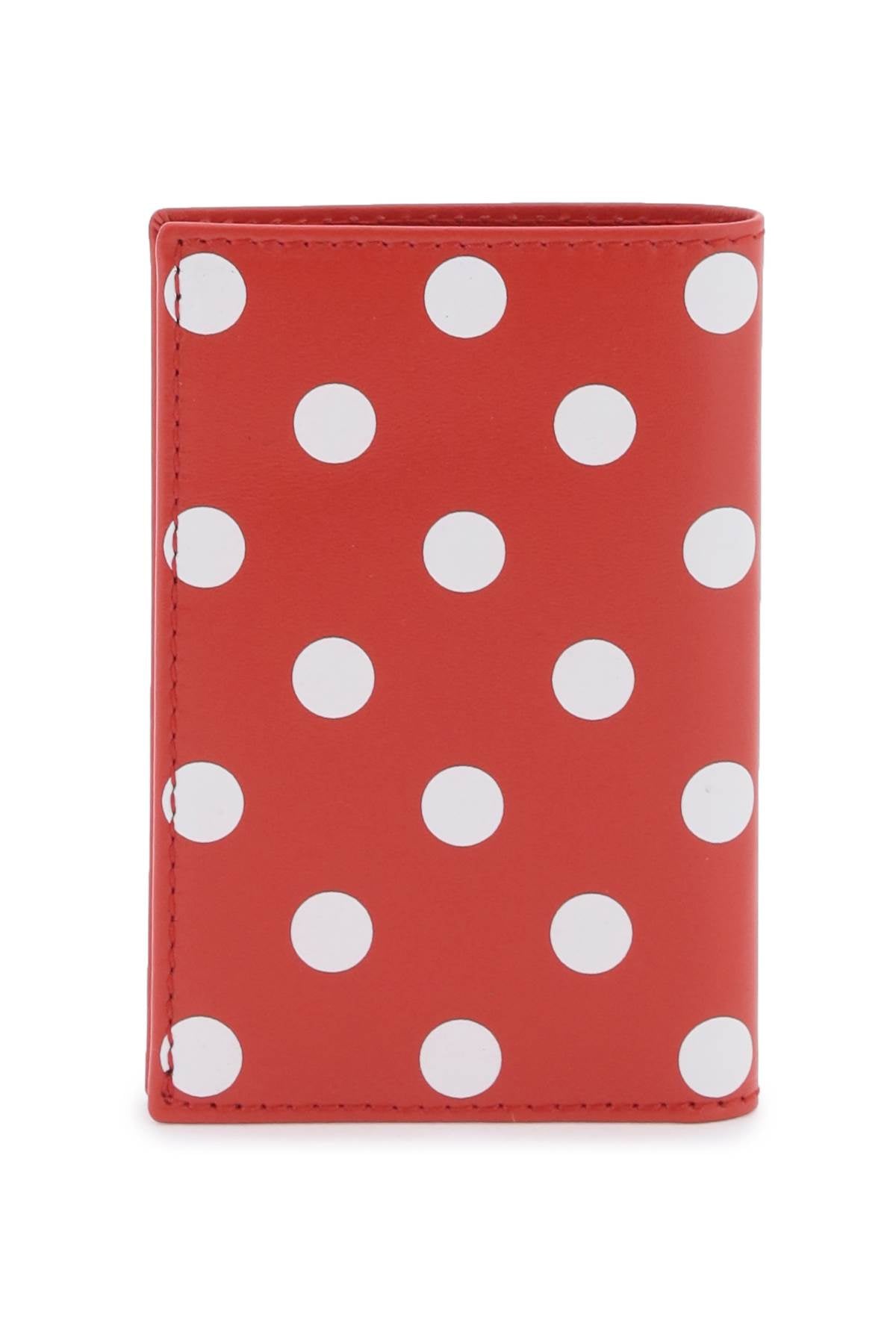 Comme Des Garcons Polka-Dot Leather Bifold Wallet image 2