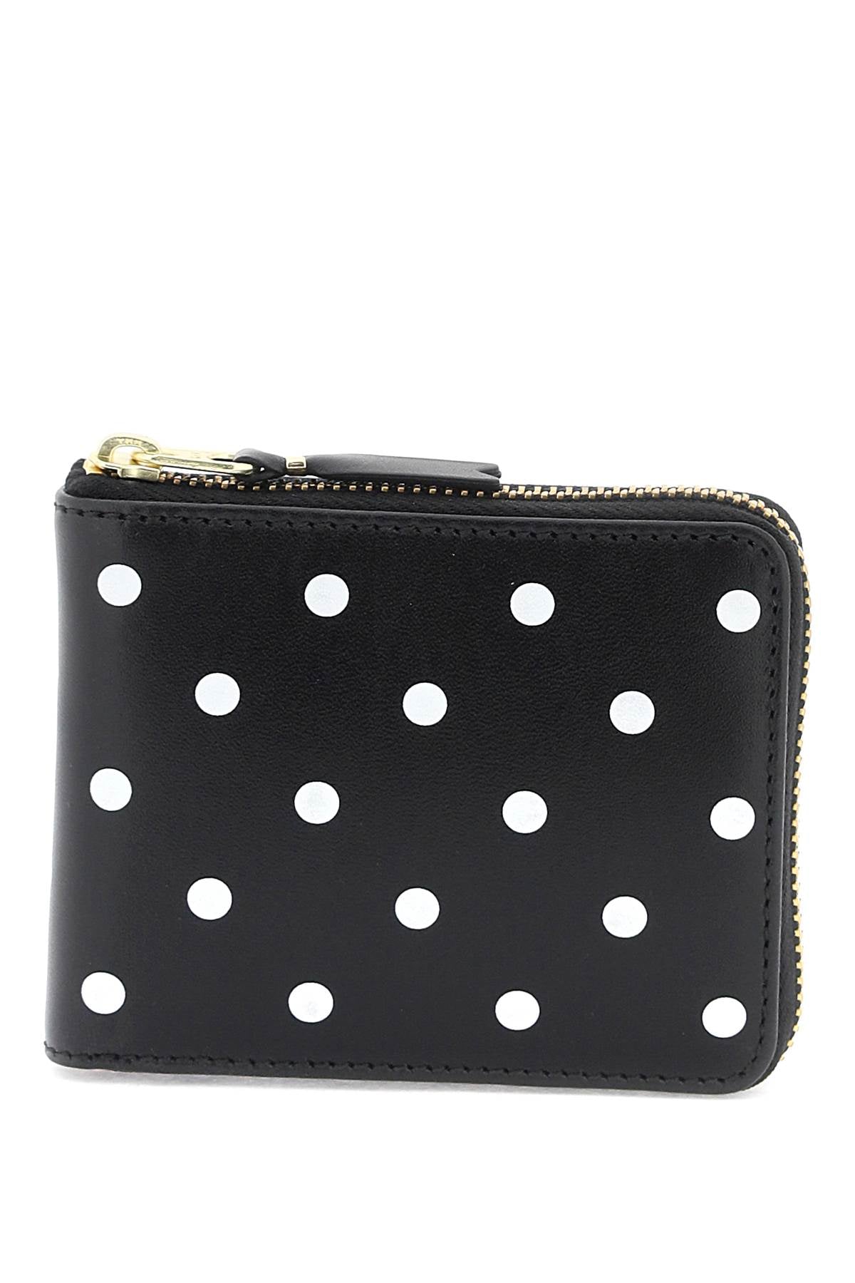 Comme Des Garcons Wallet polka dot zip around wallet image 0